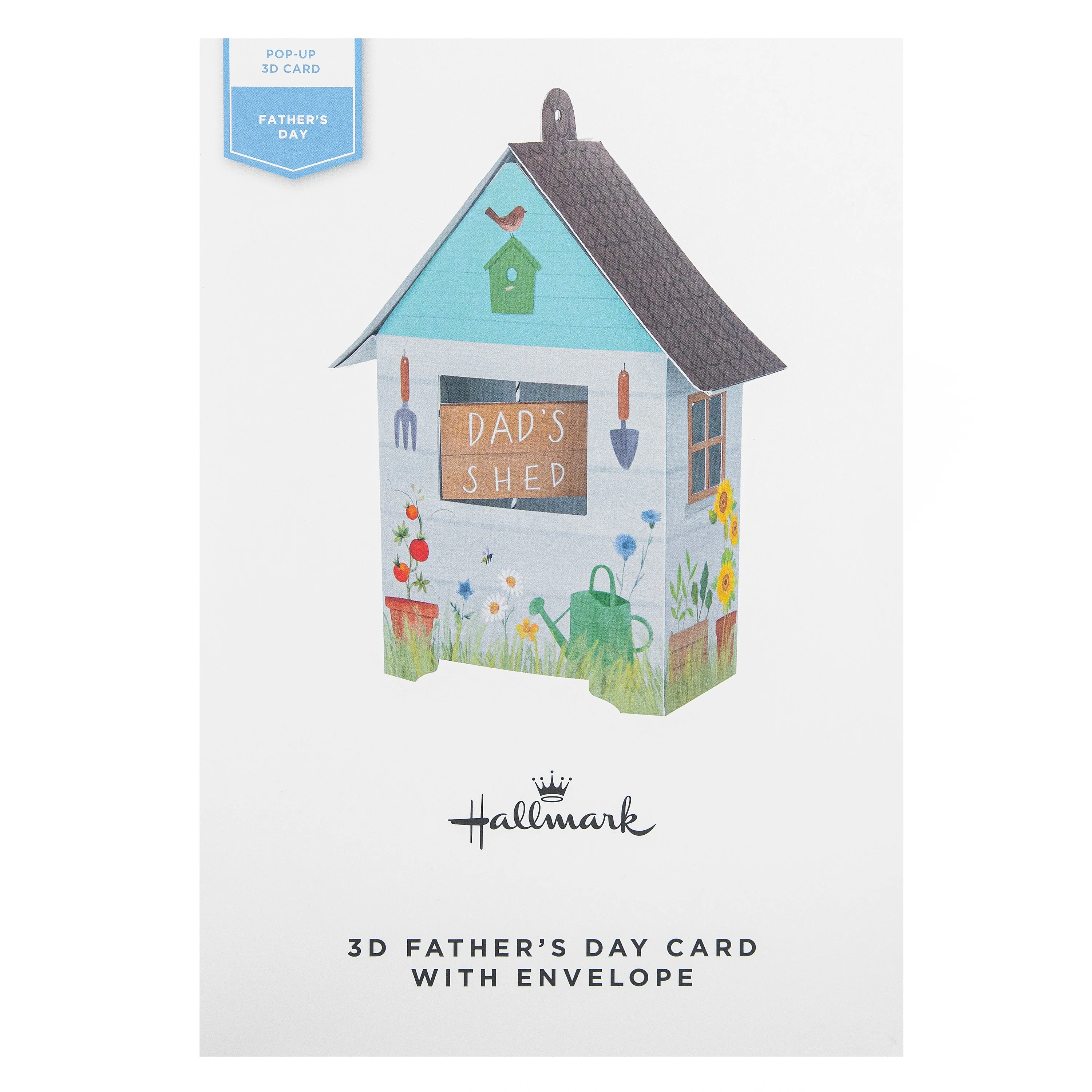Father's Day Card for Dad - 3D & Pop Up 'Dad's Shed' Design - Image 8