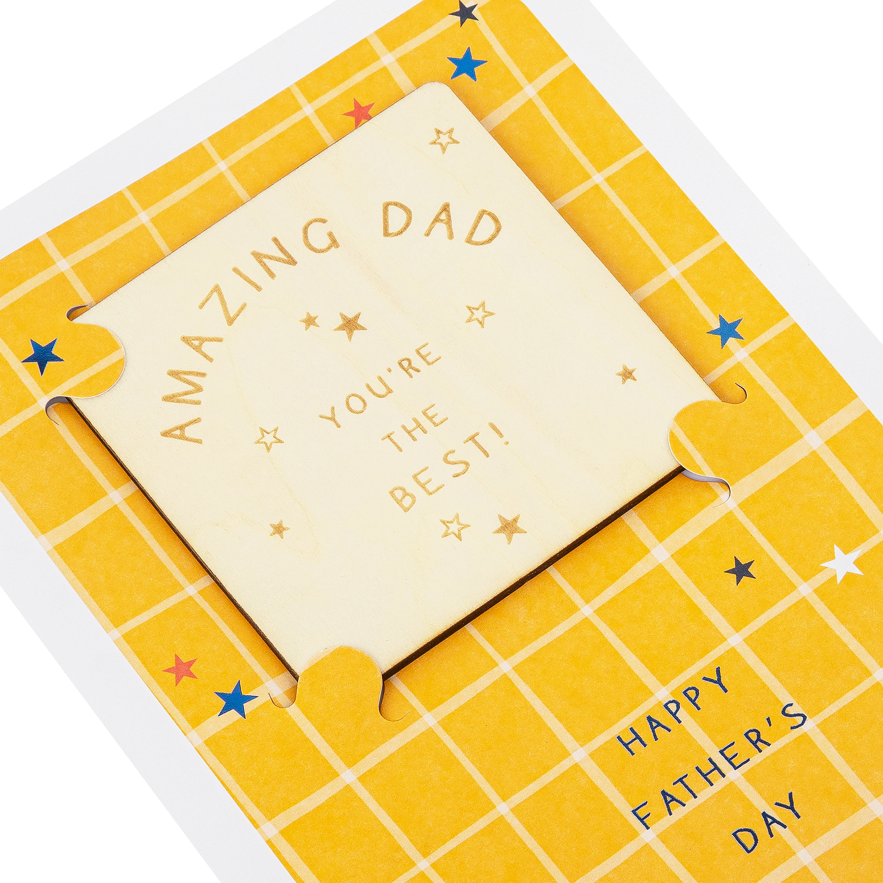 Father's Day Card for Dad - 'My Cuppa Tea' Orange & Keepsake Coaster - Image 5