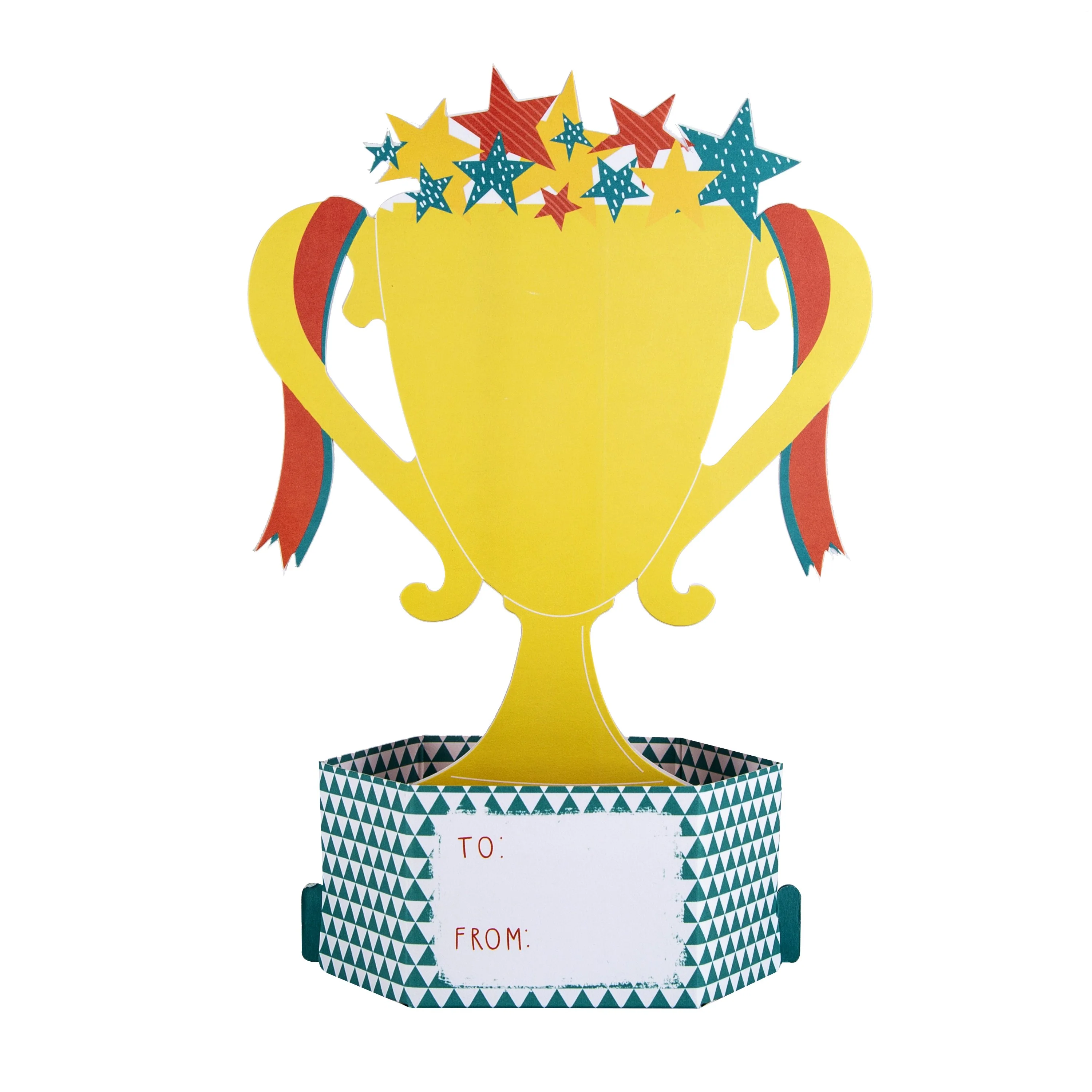 Father's Day Card for Dad - Pop-up Trophy Design - Image 4