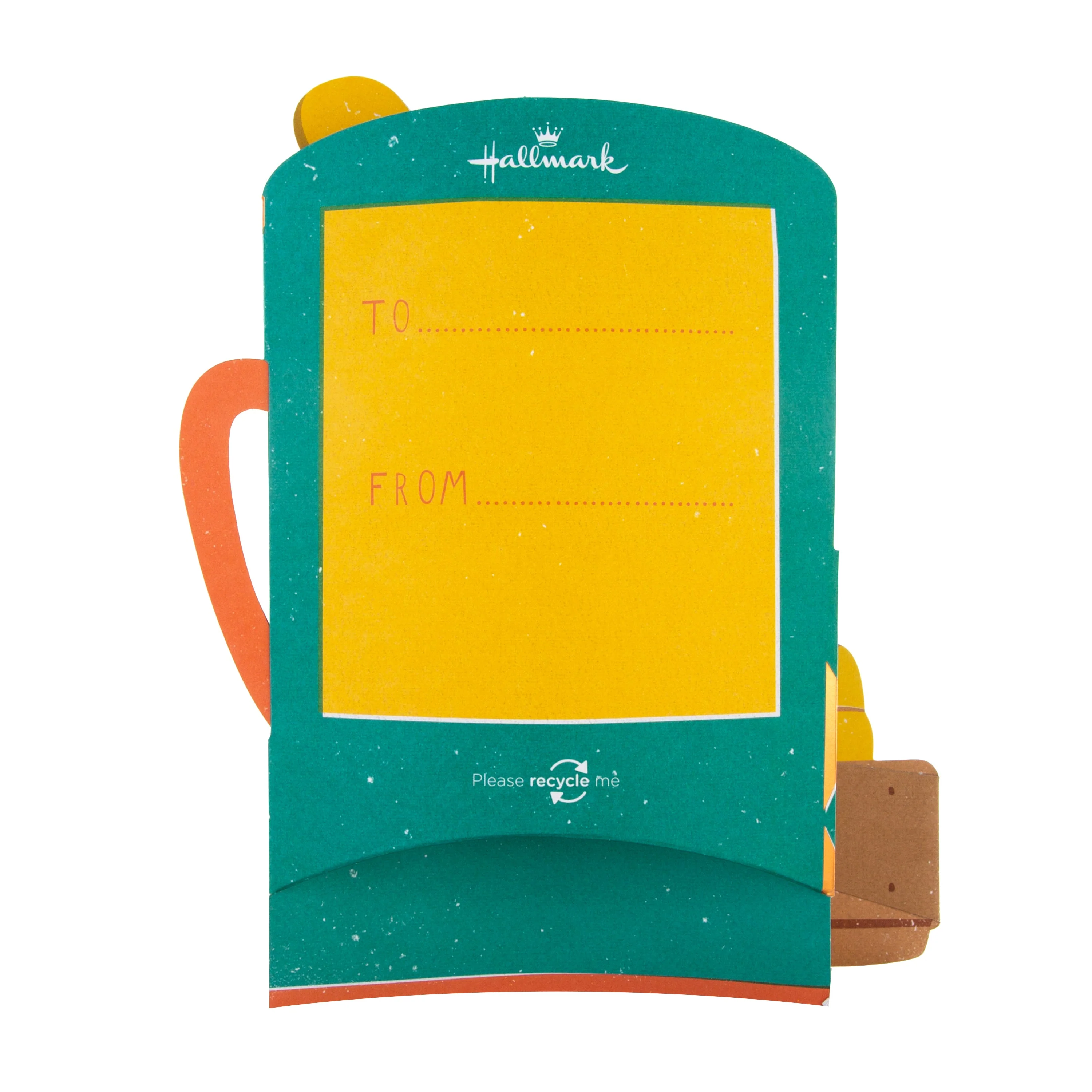Father's Day Card for Grandad - 3D Pop-Up Tea & Biscuits Design - Image 2