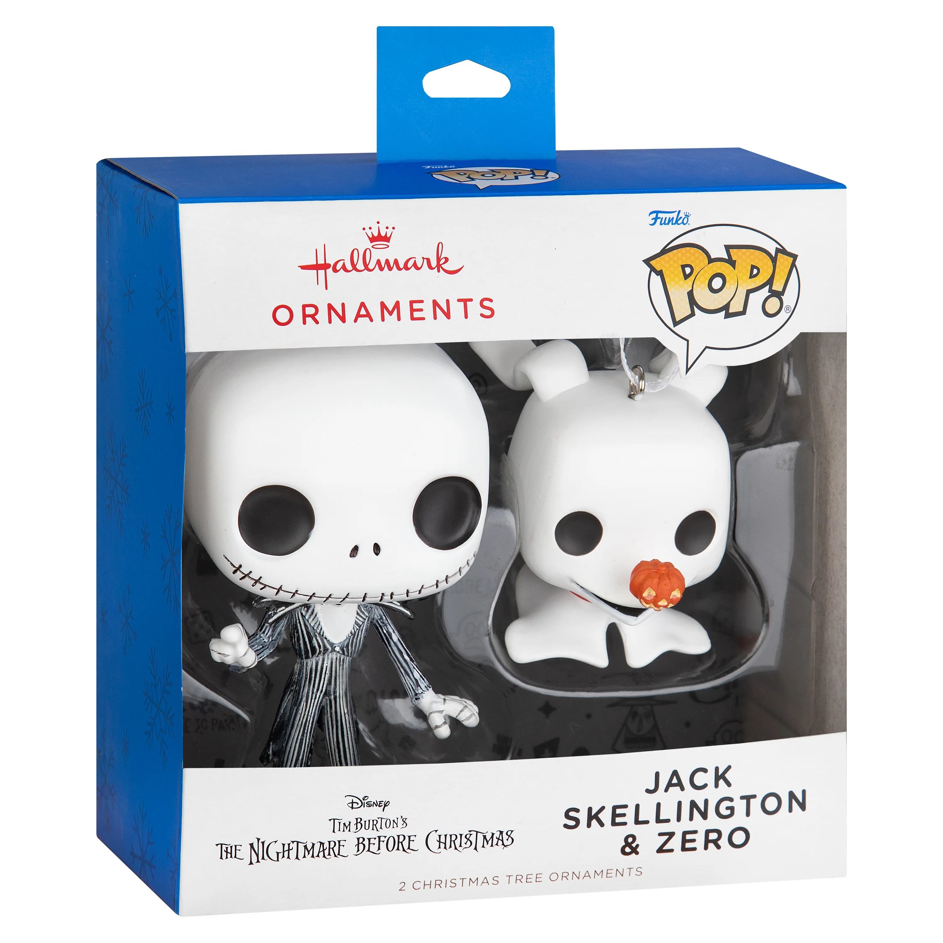 Funko POP! The Nightmare Before Christmas Ornaments - 2 Pack Jack & Zero - Image 5