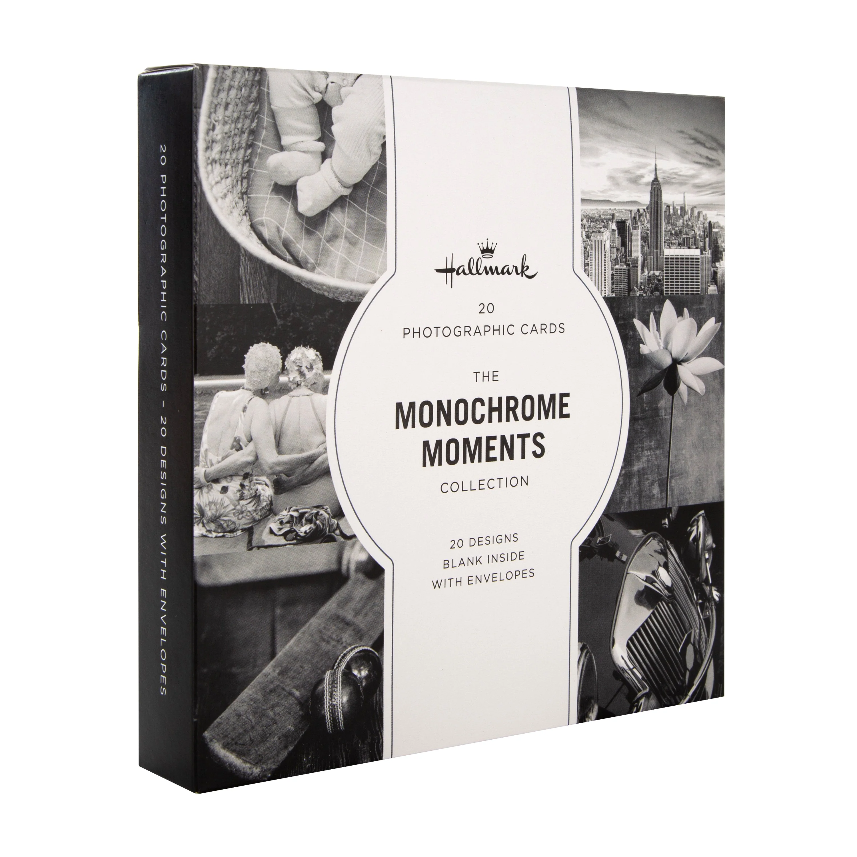 Gallery Blank Cards - Multipack of 20 in 20 Monochrome Photographic Designs - Image 3
