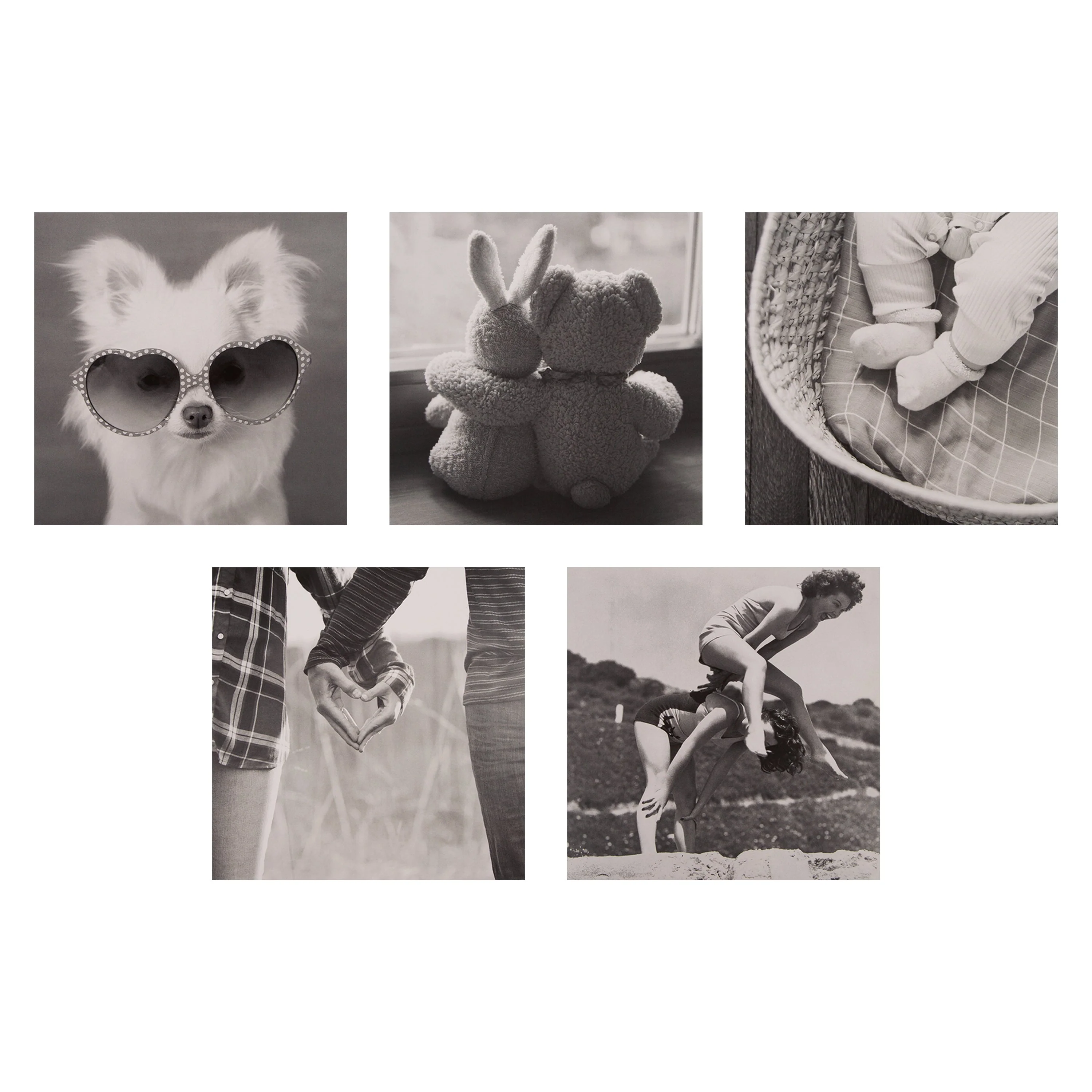 Gallery Blank Cards - Multipack of 20 in 20 Monochrome Photographic Designs - Image 5