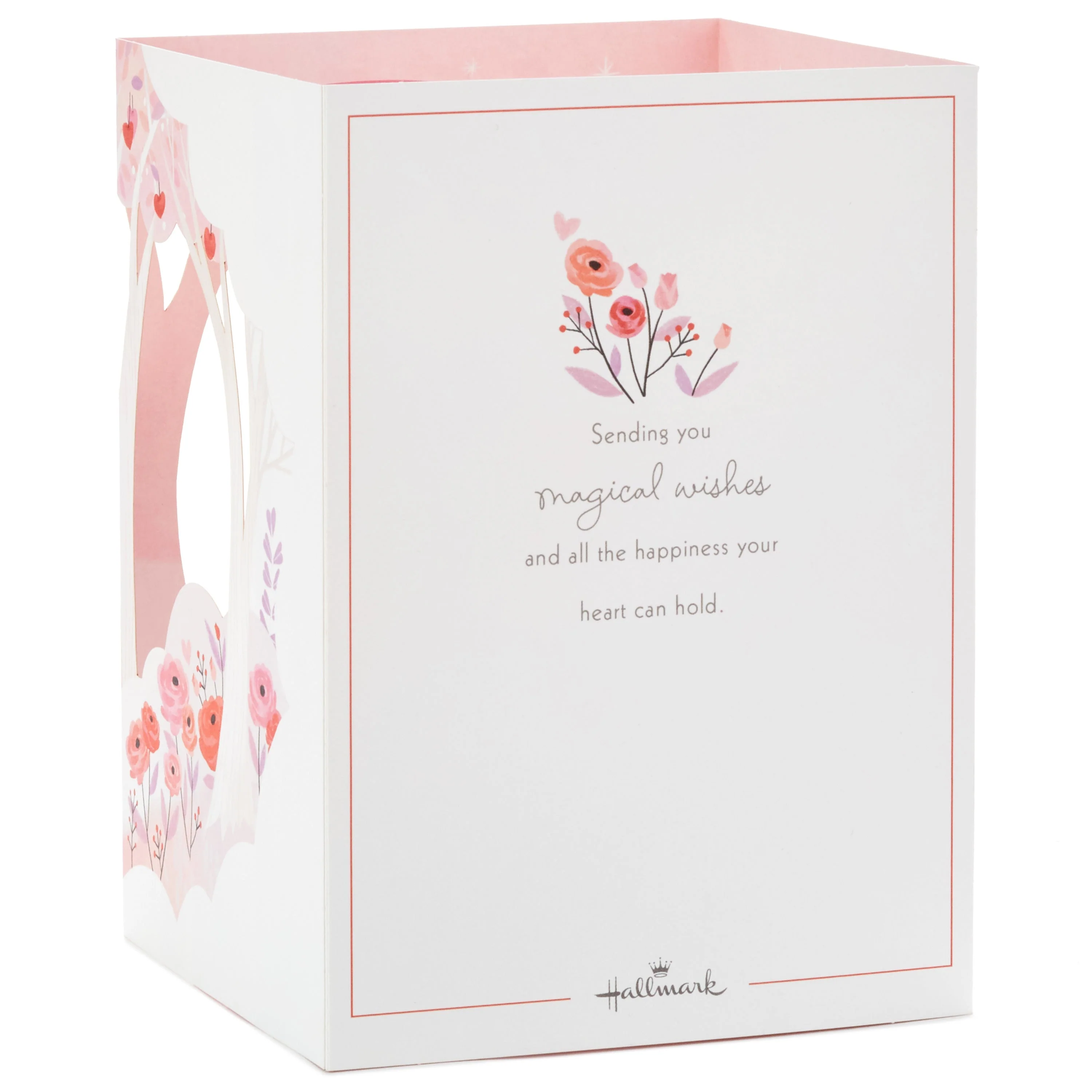 General 3D Pop-Up Valentine's Day Card - Magical Unicorn Design - Image 2