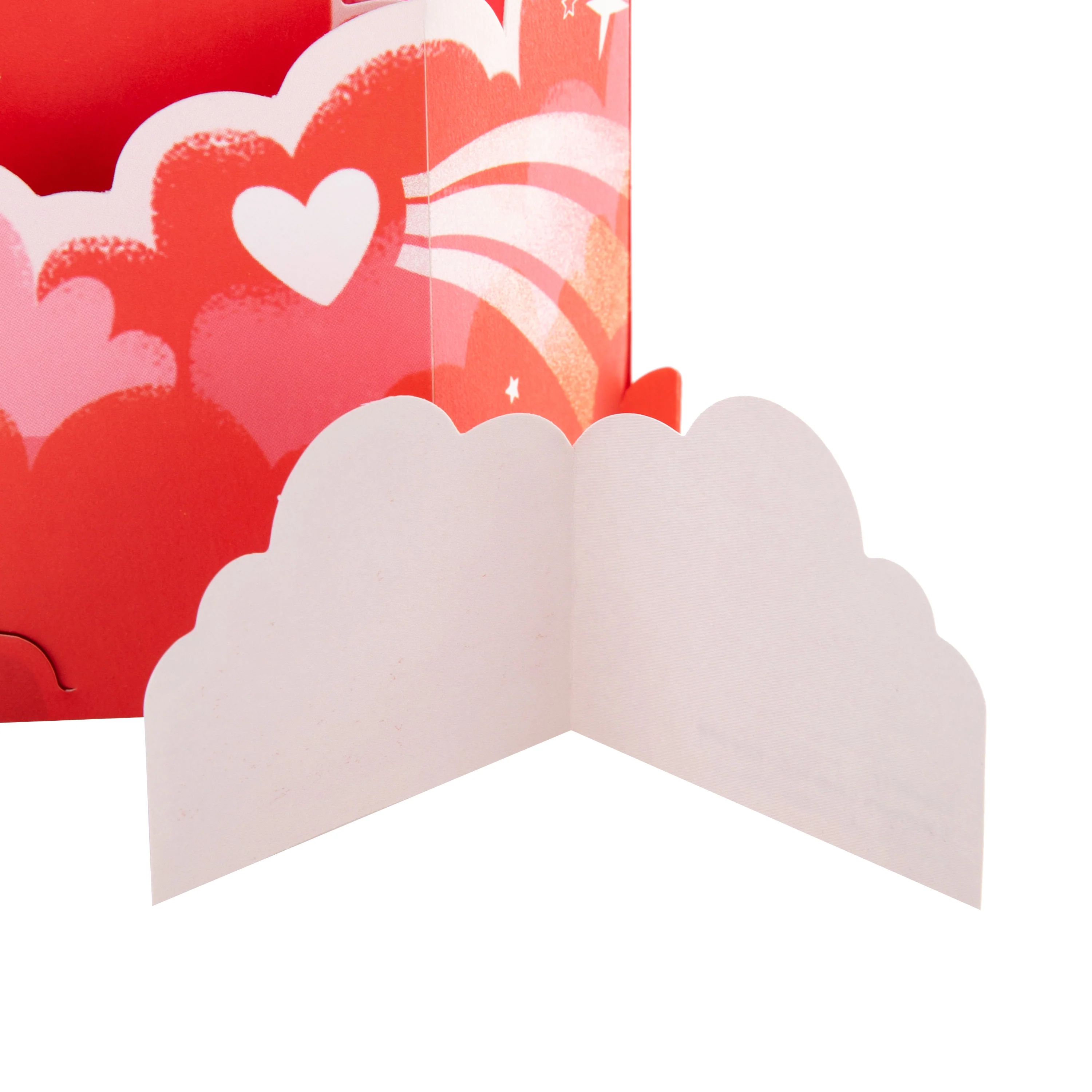 General 3D Valentine's Day Card - 'Love You to the Moon and Back' Pop-Up Design - Image 6