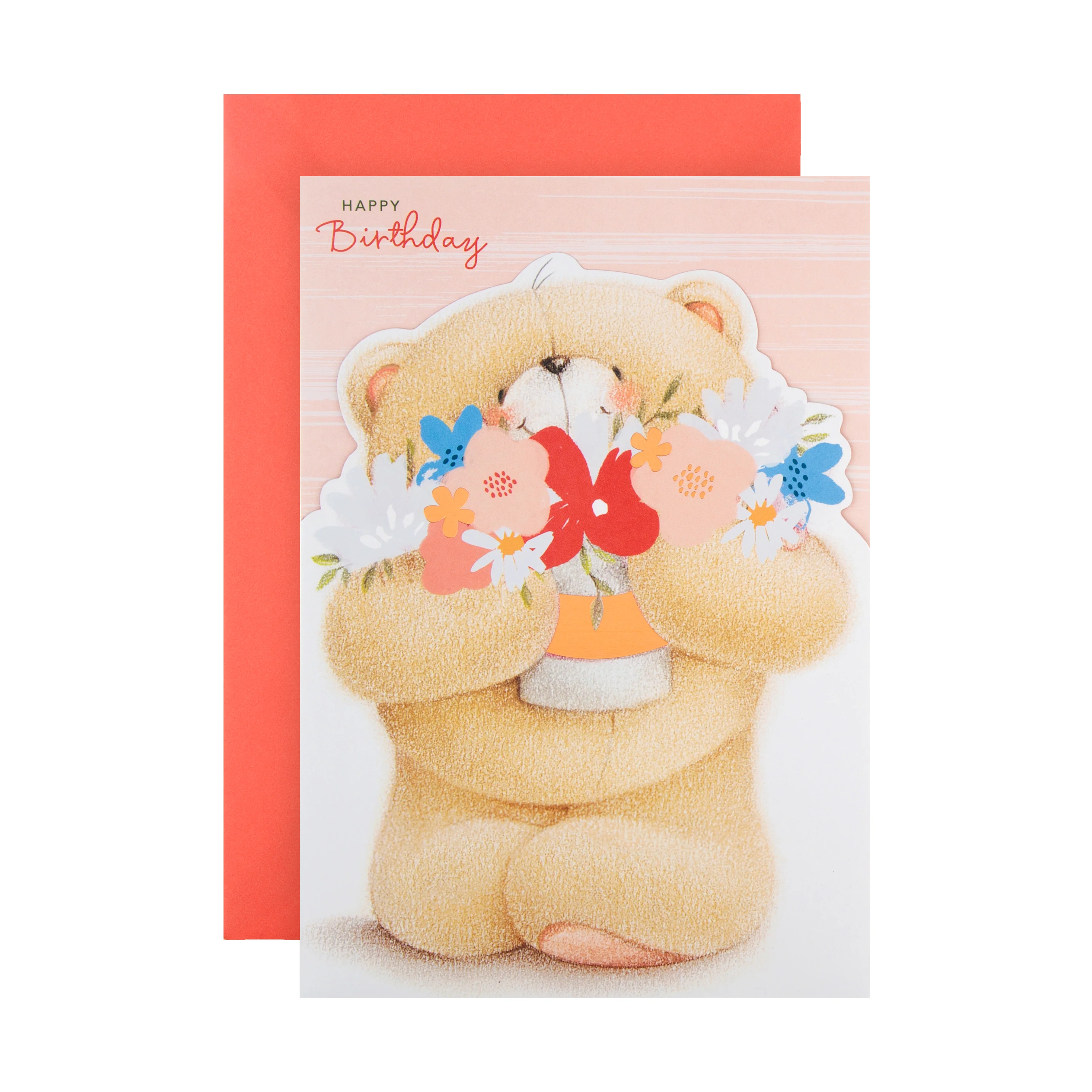 General Birthday Card - Cute Forever Friends Design