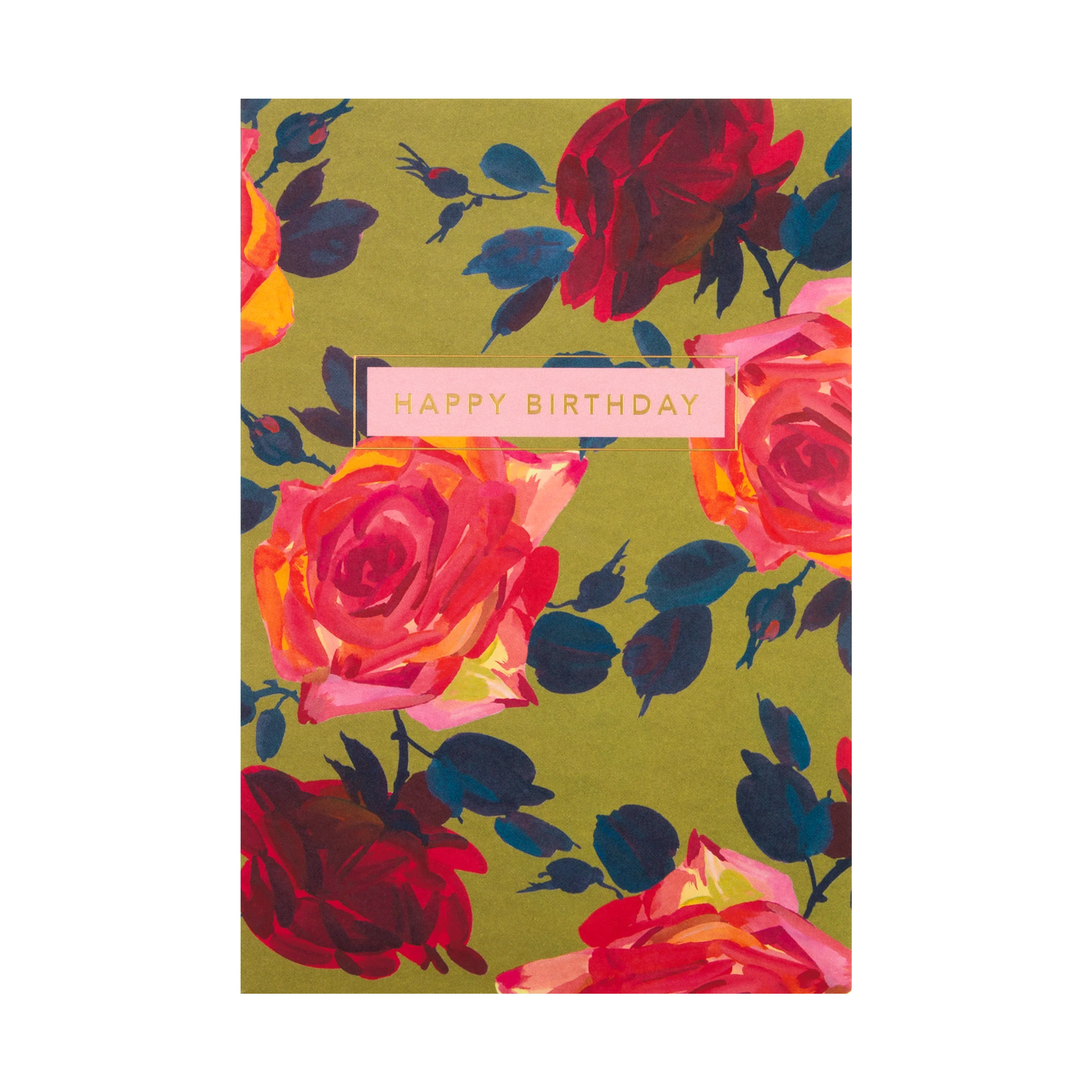 General Birthday Card - Floral 'good mail' Design - Image 3