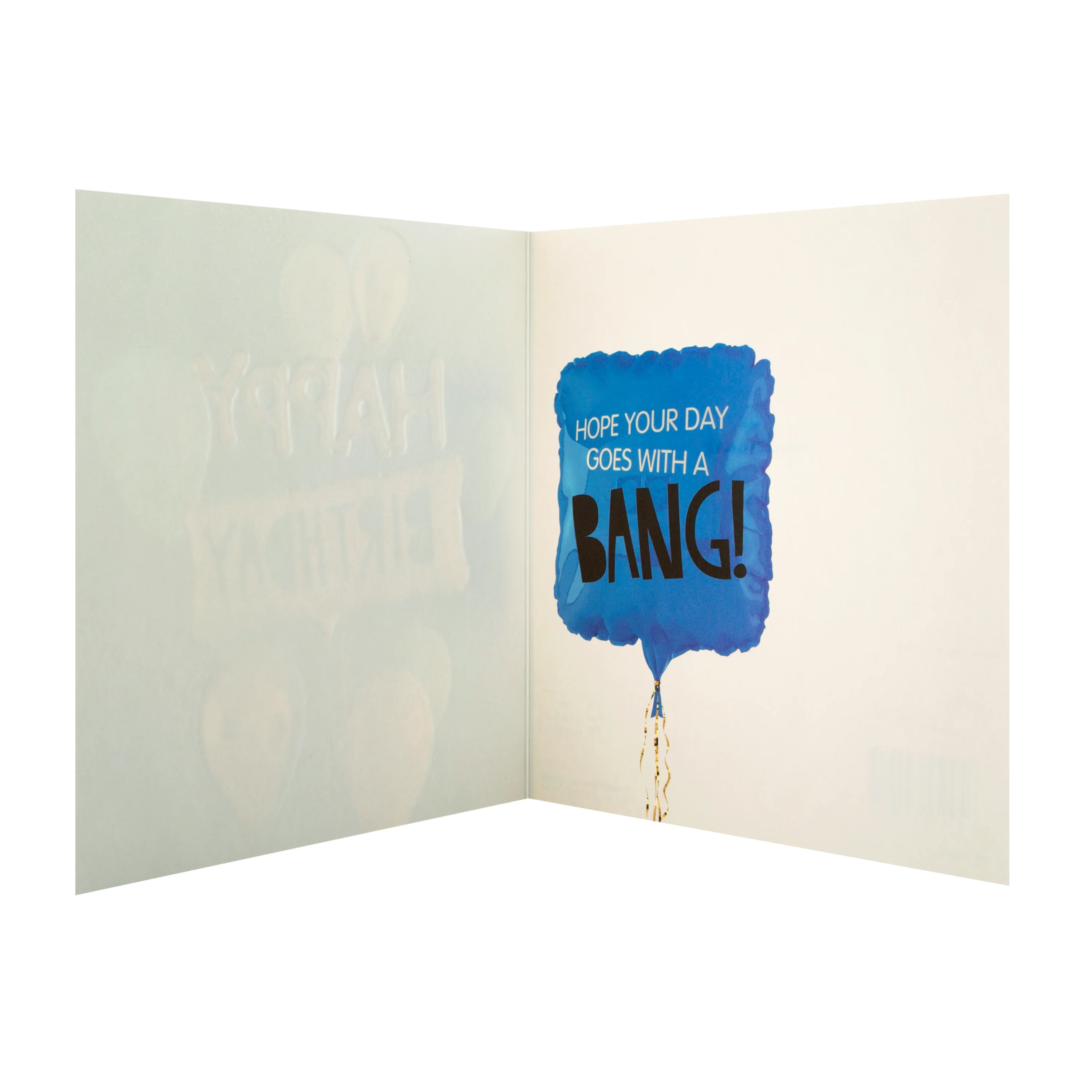 General Birthday Card  - Embossed Photographic Design - Image 2