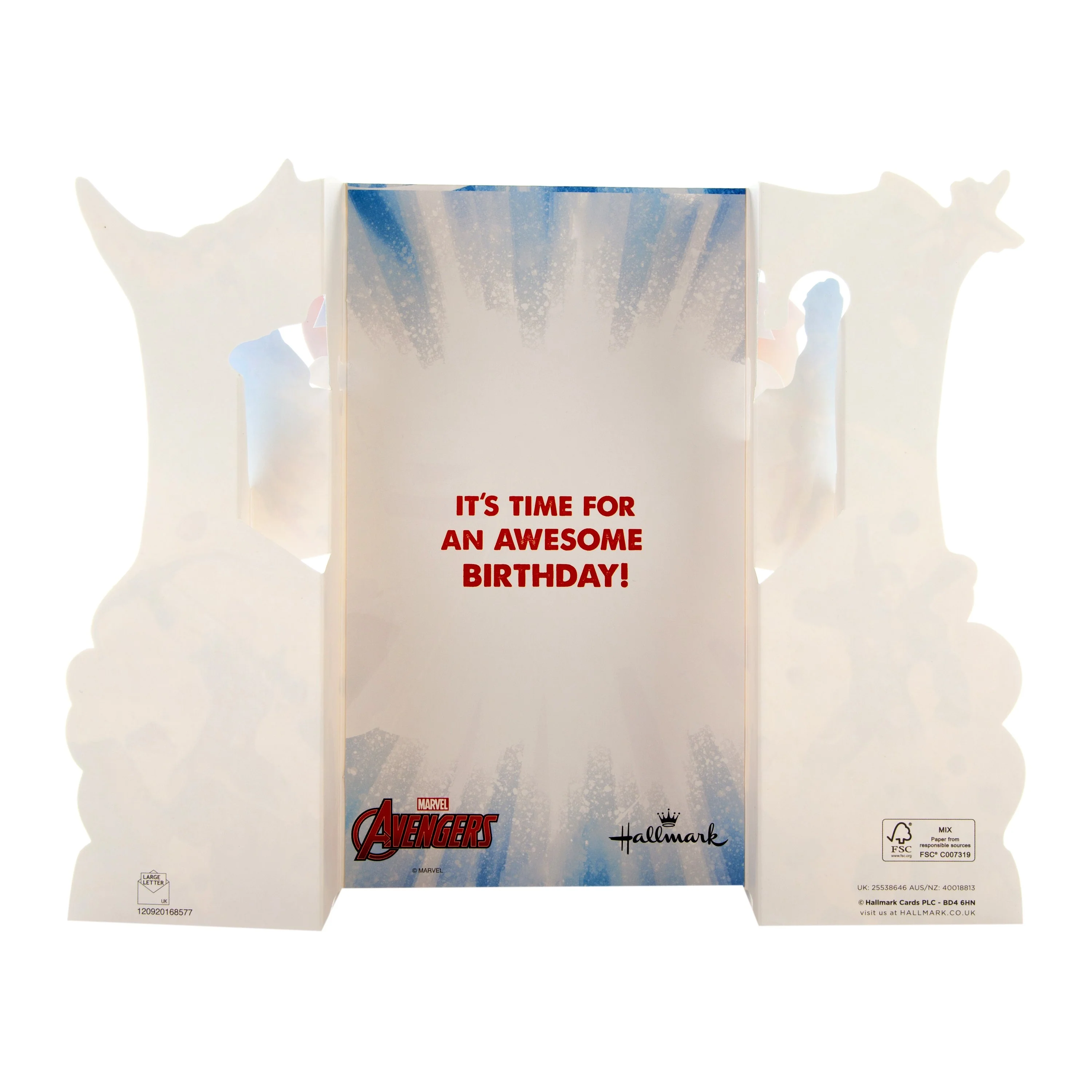 General Kids' Birthday Card - Pop-out, Moveable, Marvel Avengers Design - Image 5