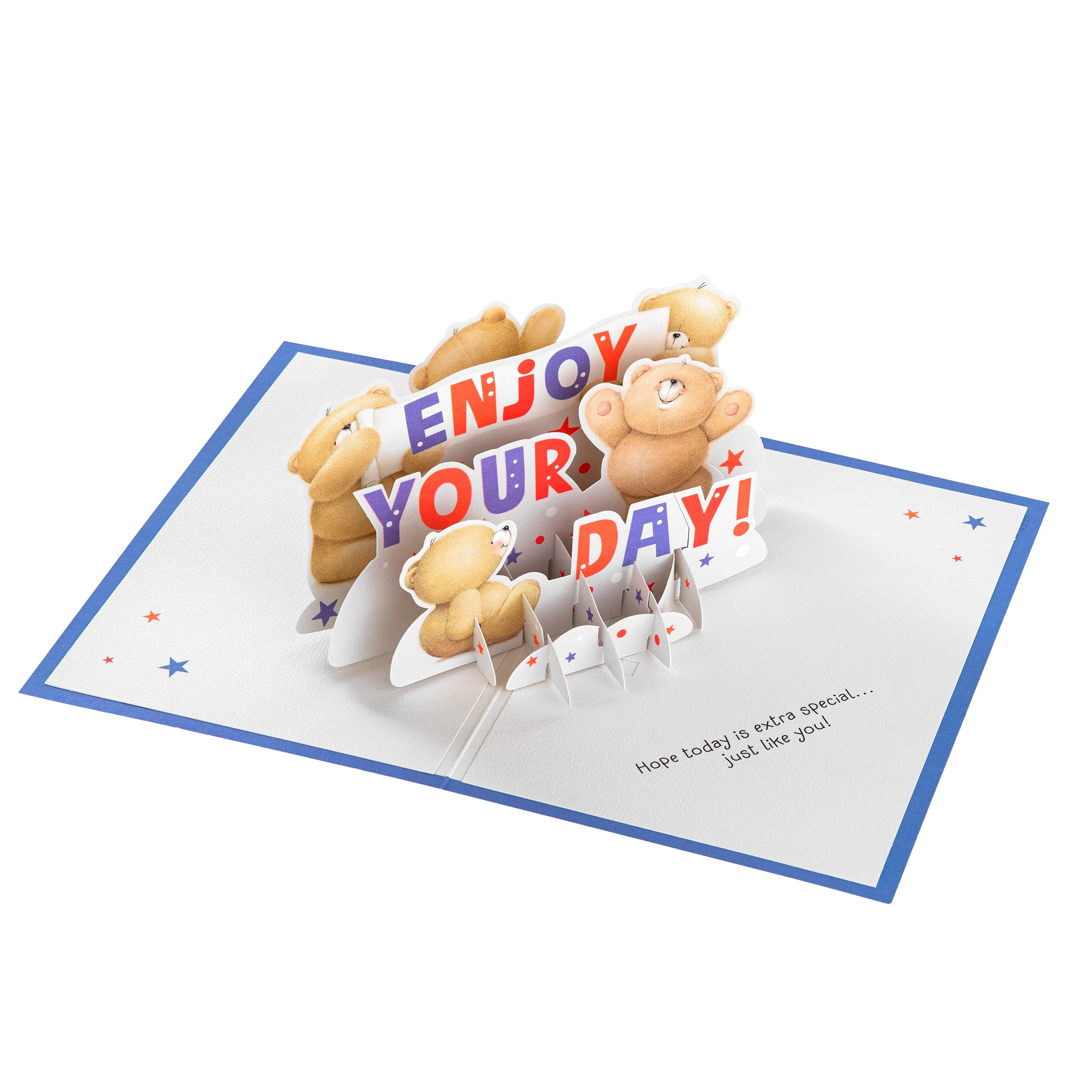 Greeting Card - 3D & Pop-Up Forever Friends Celebration Design - Image 4
