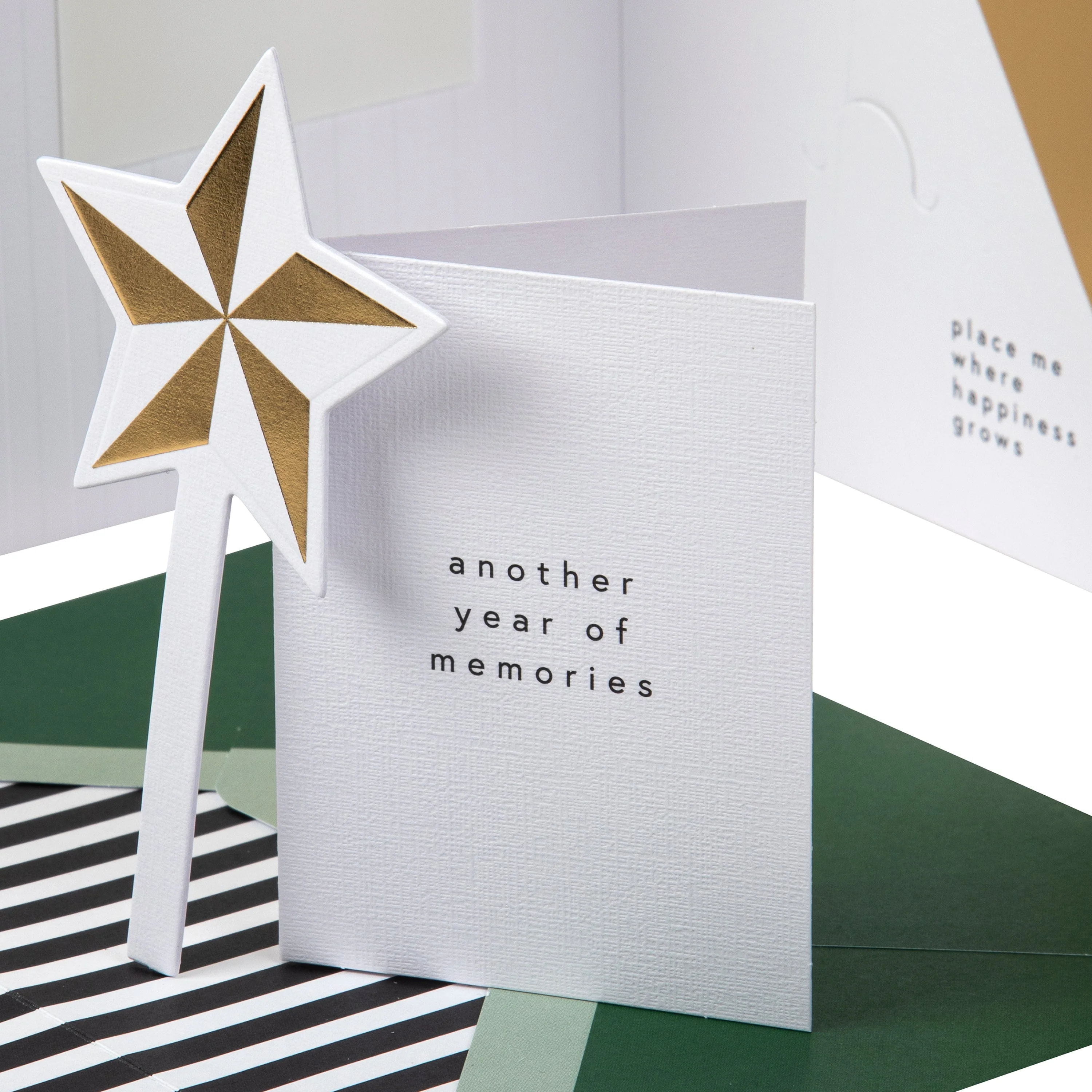Hall & Co Premium Birthday Card with Mini Card, Keepsake & Print - Memento Luxe - Image 4