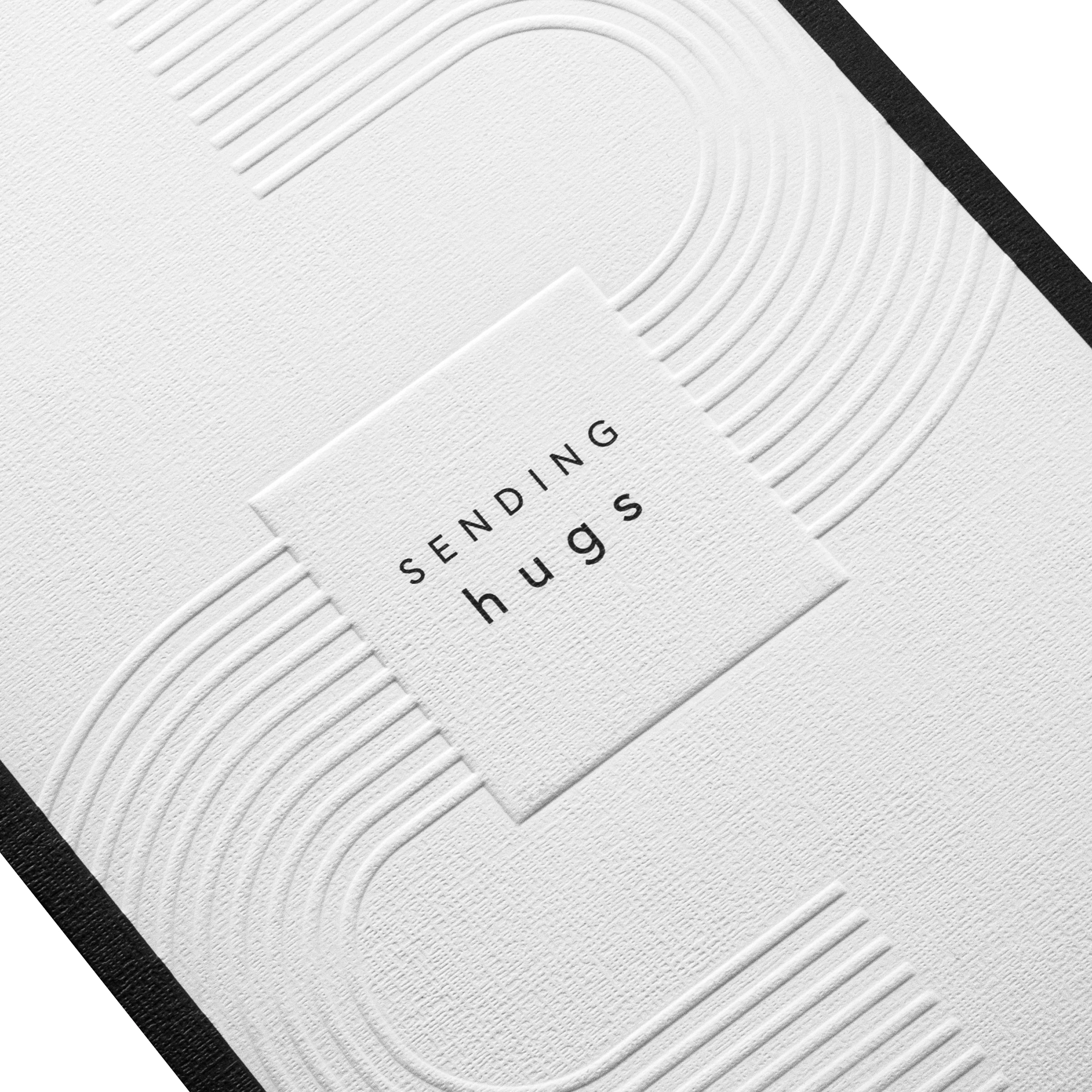 Hall & Co Premium Thinking of You Card with Mini Card, Keepsake & Print - Memento Luxe - Image 7