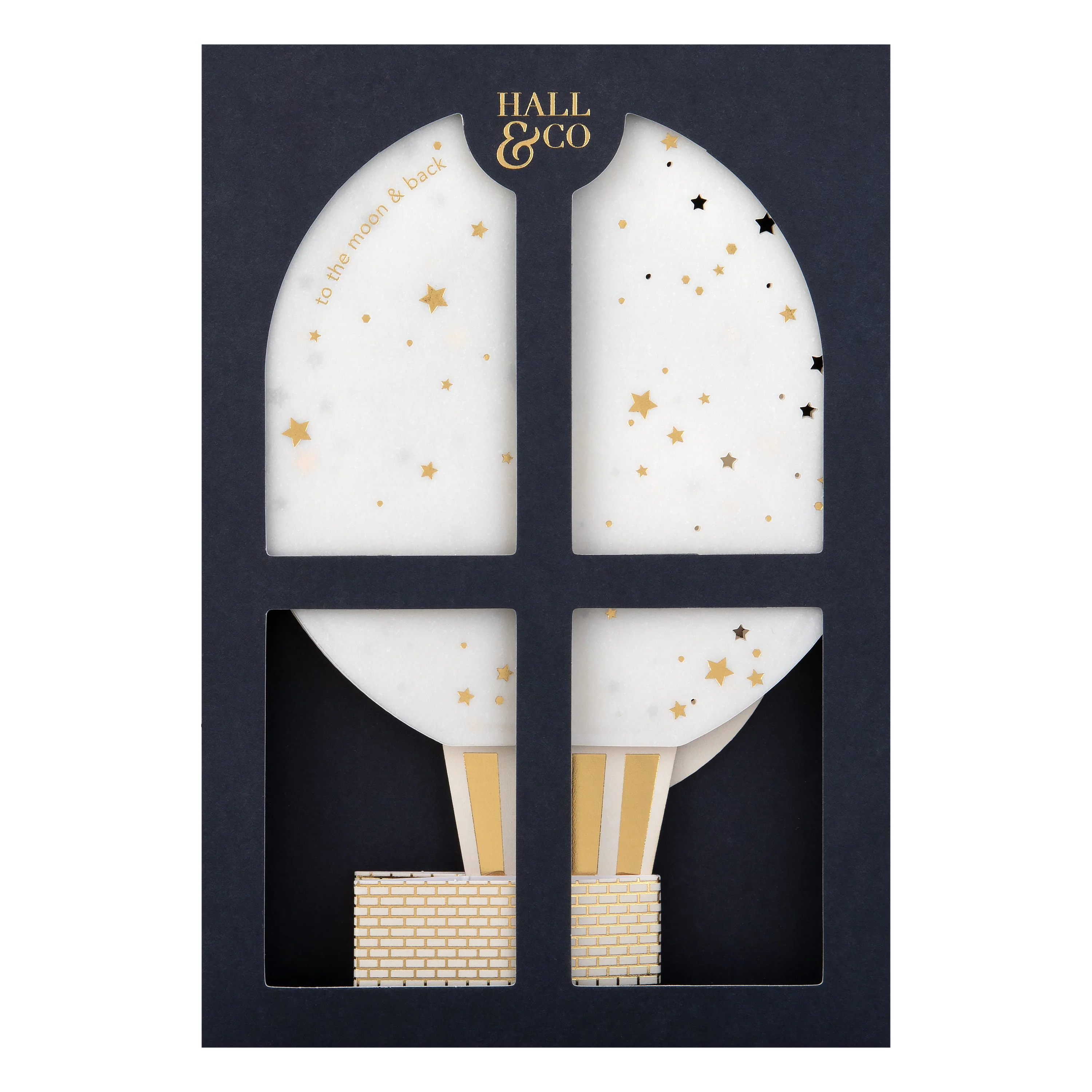 Hall & Co Premium 3D Hot Air Balloon Greeting Card - Paper Fables - Image 2