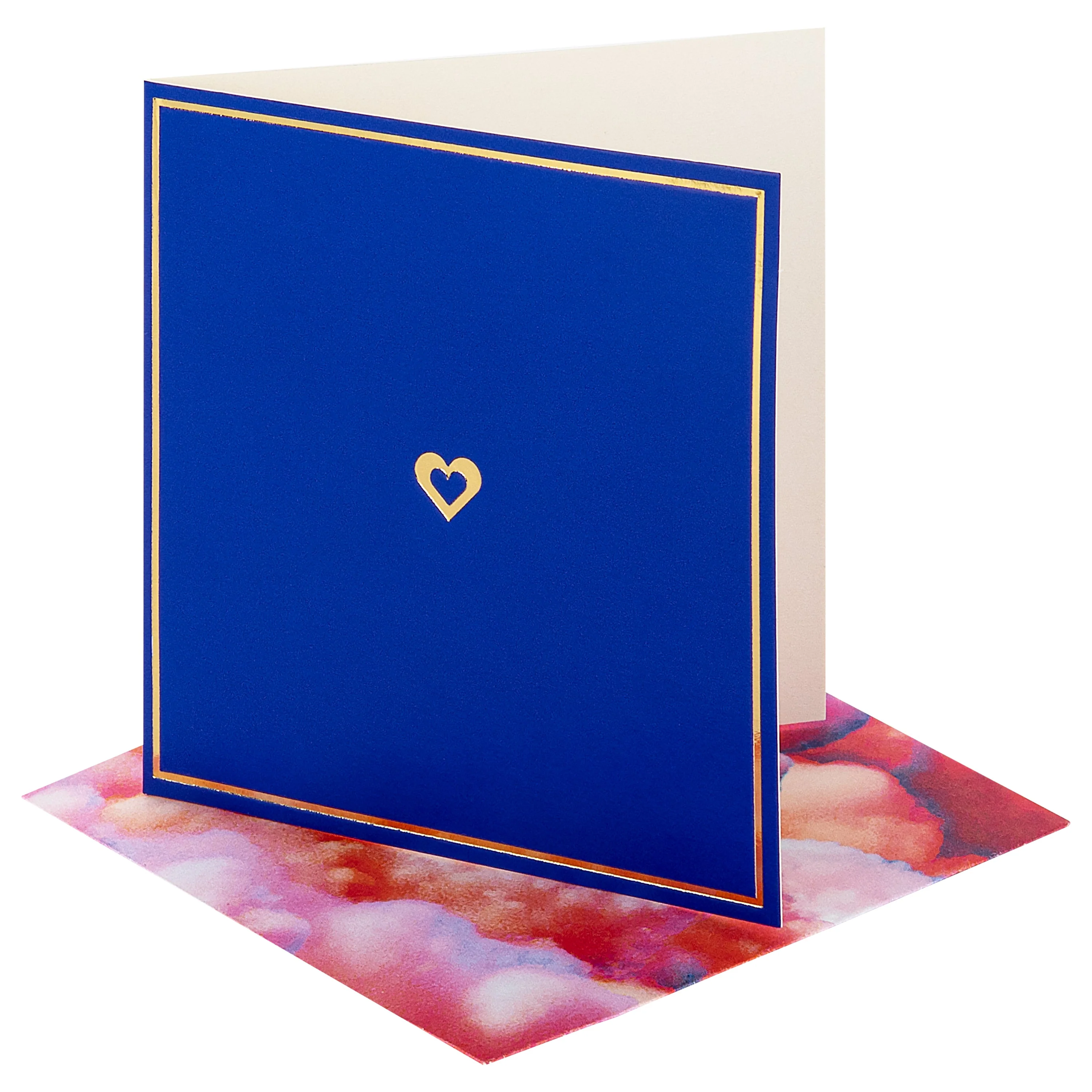 Hall & Co Premium Magenta Birthday Card with Mini Card Keepsake - Vivid Aura - Image 3