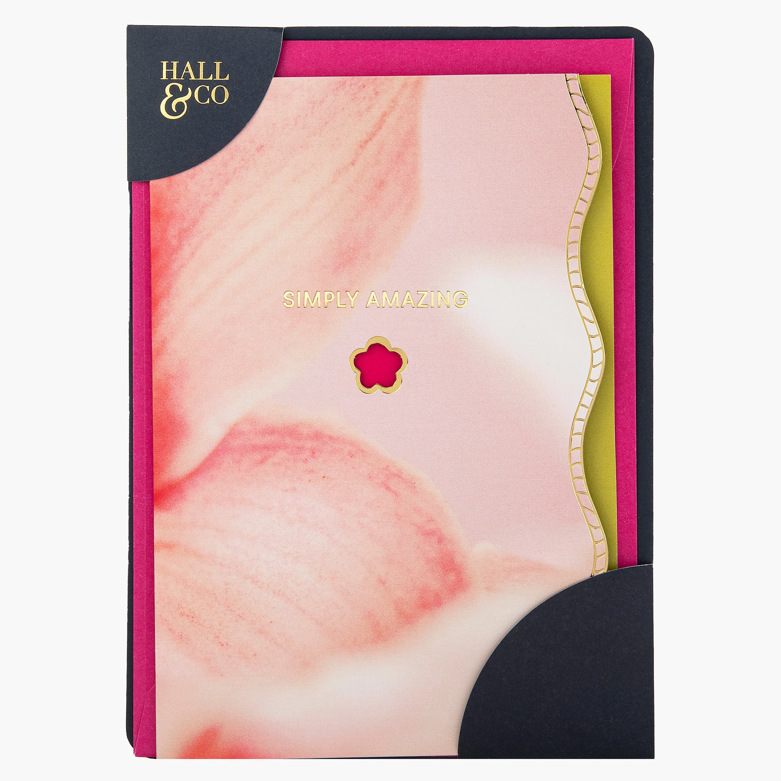 Hall & Co Premium 'Simply Amazing' Greeting Card with Mini Card Keepsake - Vivid Aura - Image 6