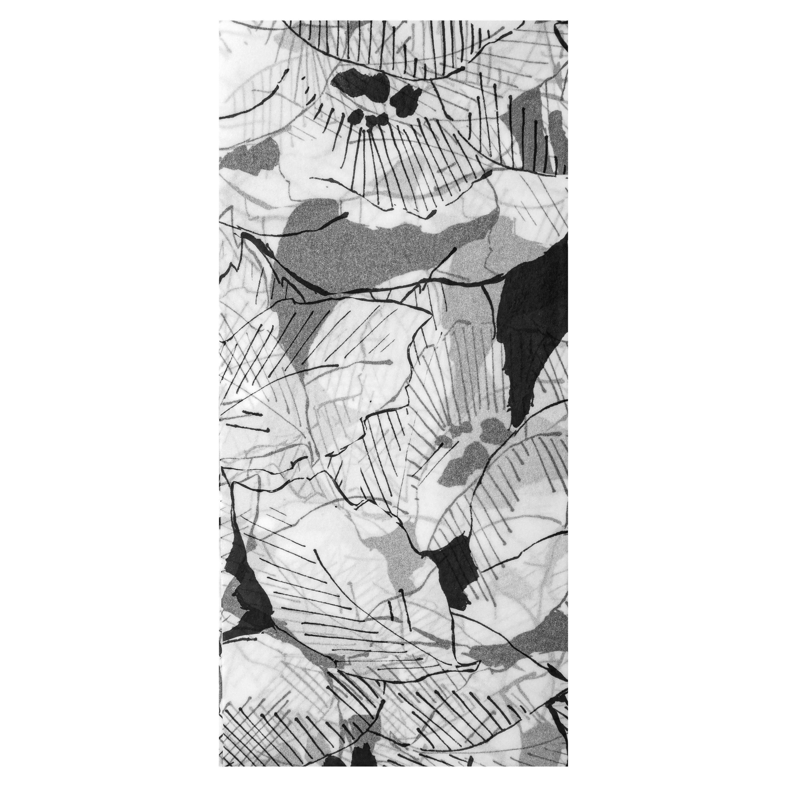 Hall & Co Premium Tissue Paper Pack, 5 Sheets in 2 Monochrome Designs - Image 3