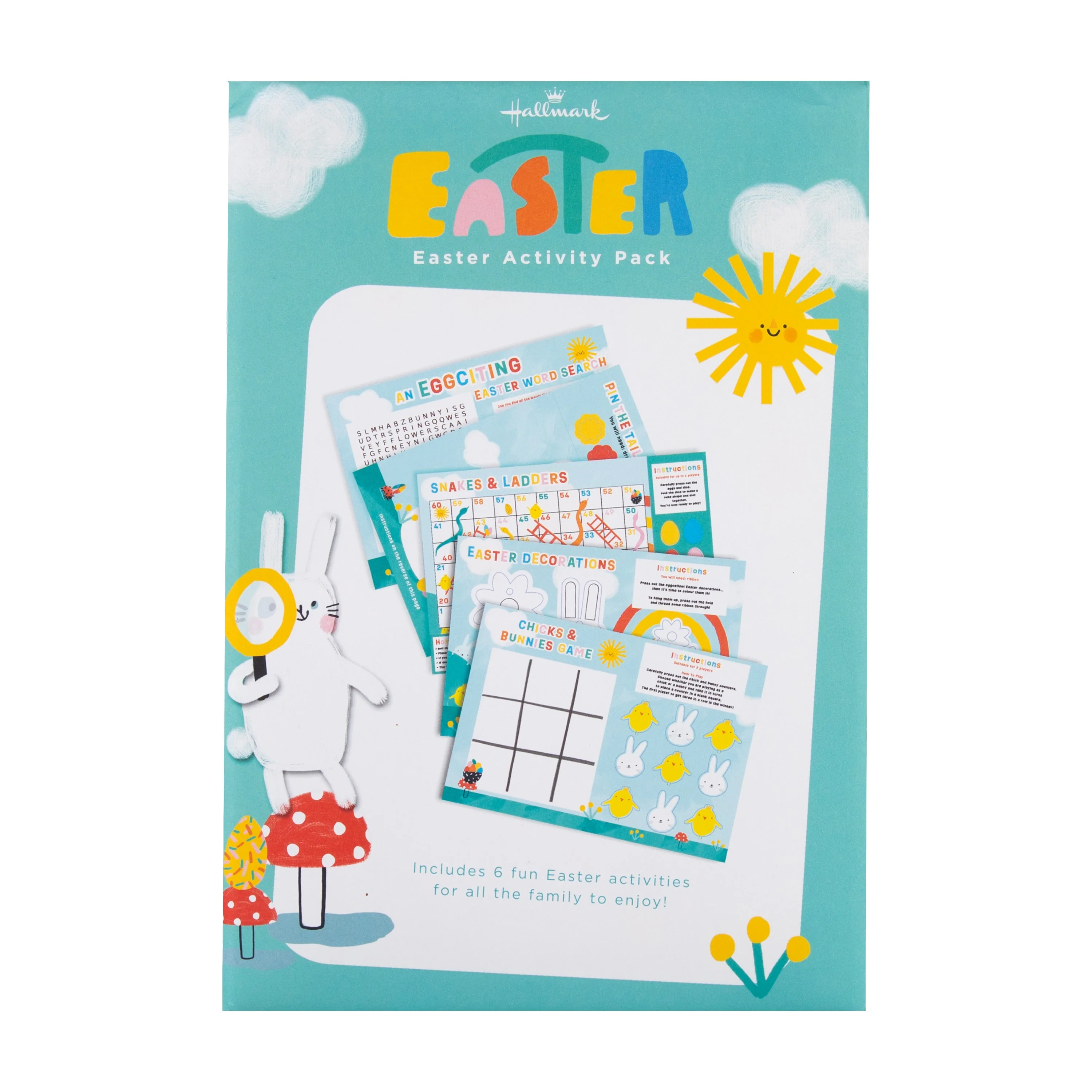Kids Easter Activity Pack - 6 Fun Easter Activities