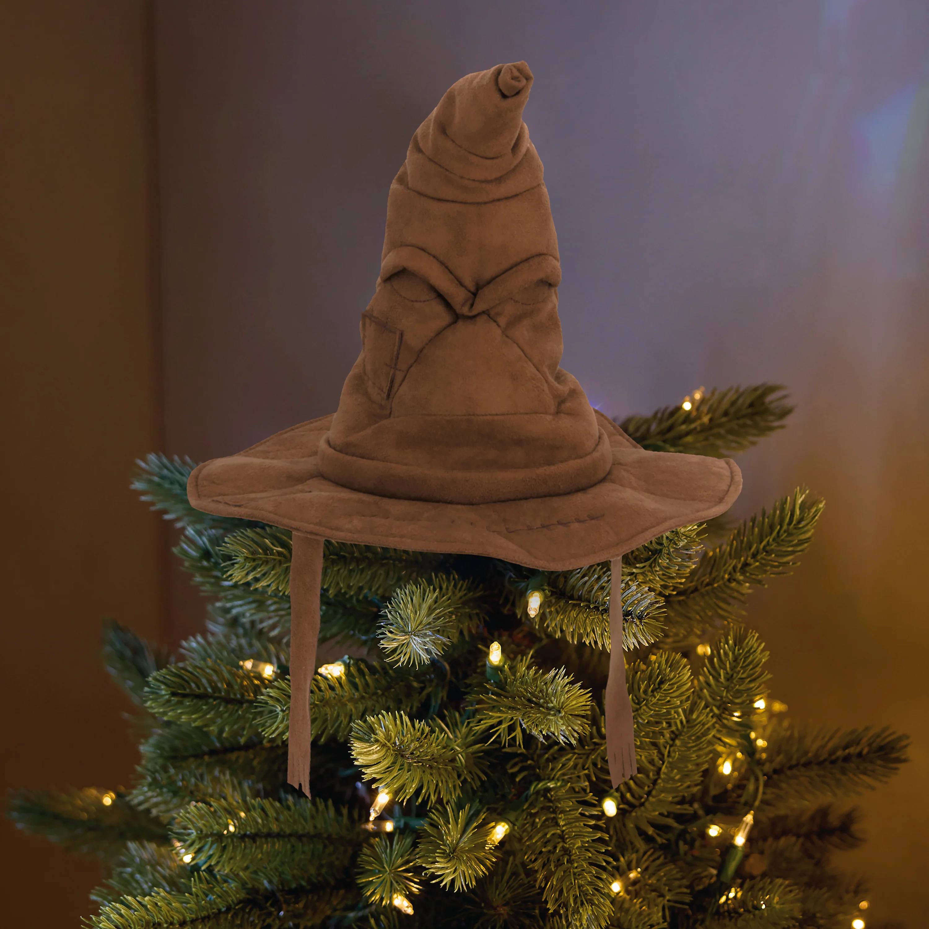 Harry Potter™ Plush Christmas Tree Topper - Hogwarts Sorting Hat - Image 2