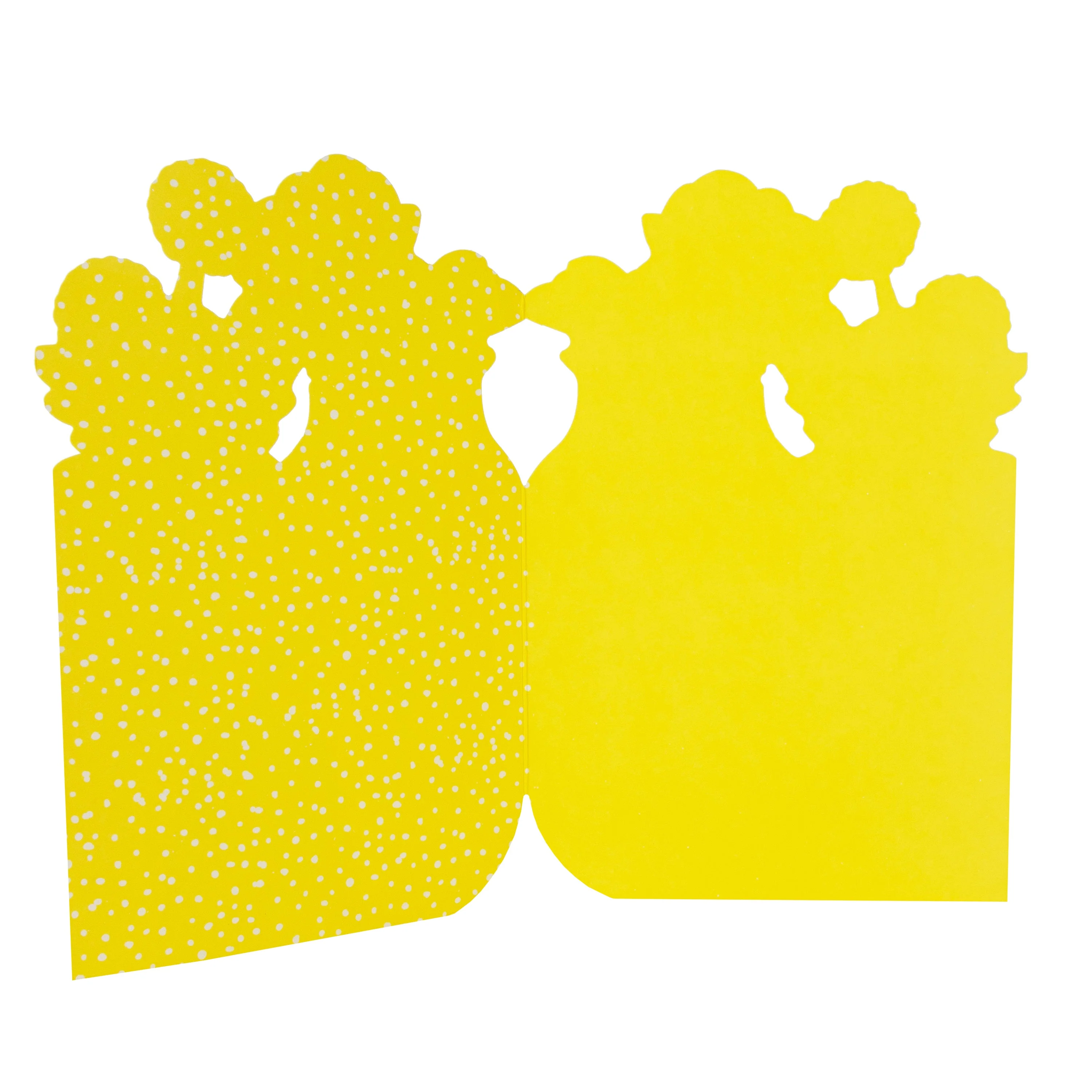 Just to Say Card - Hello Sunrise Colourful Flowers & Vases Design - Image 2