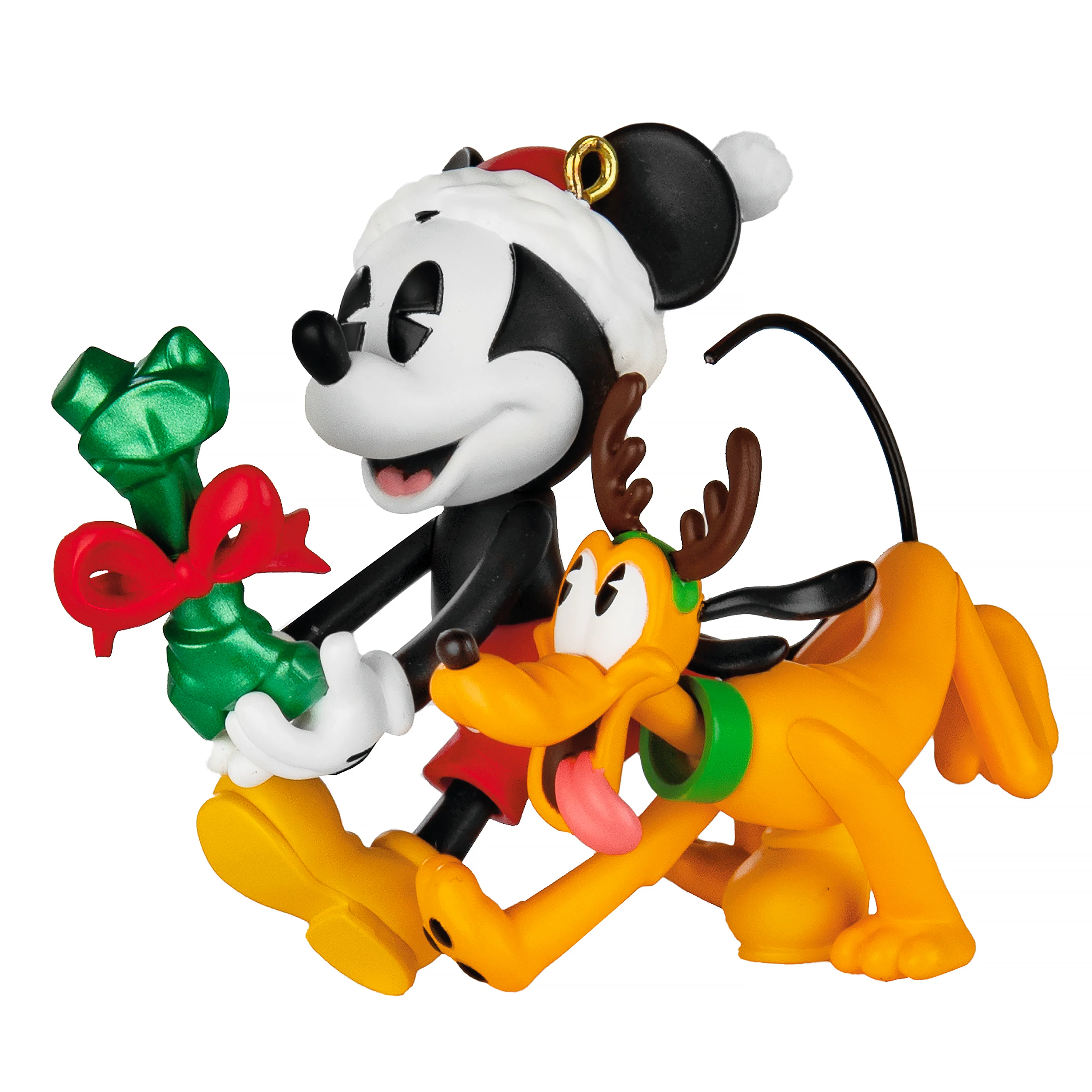 Keepsake Disney Hanging Ornament - Mickey Mouse & Pluto with Bone