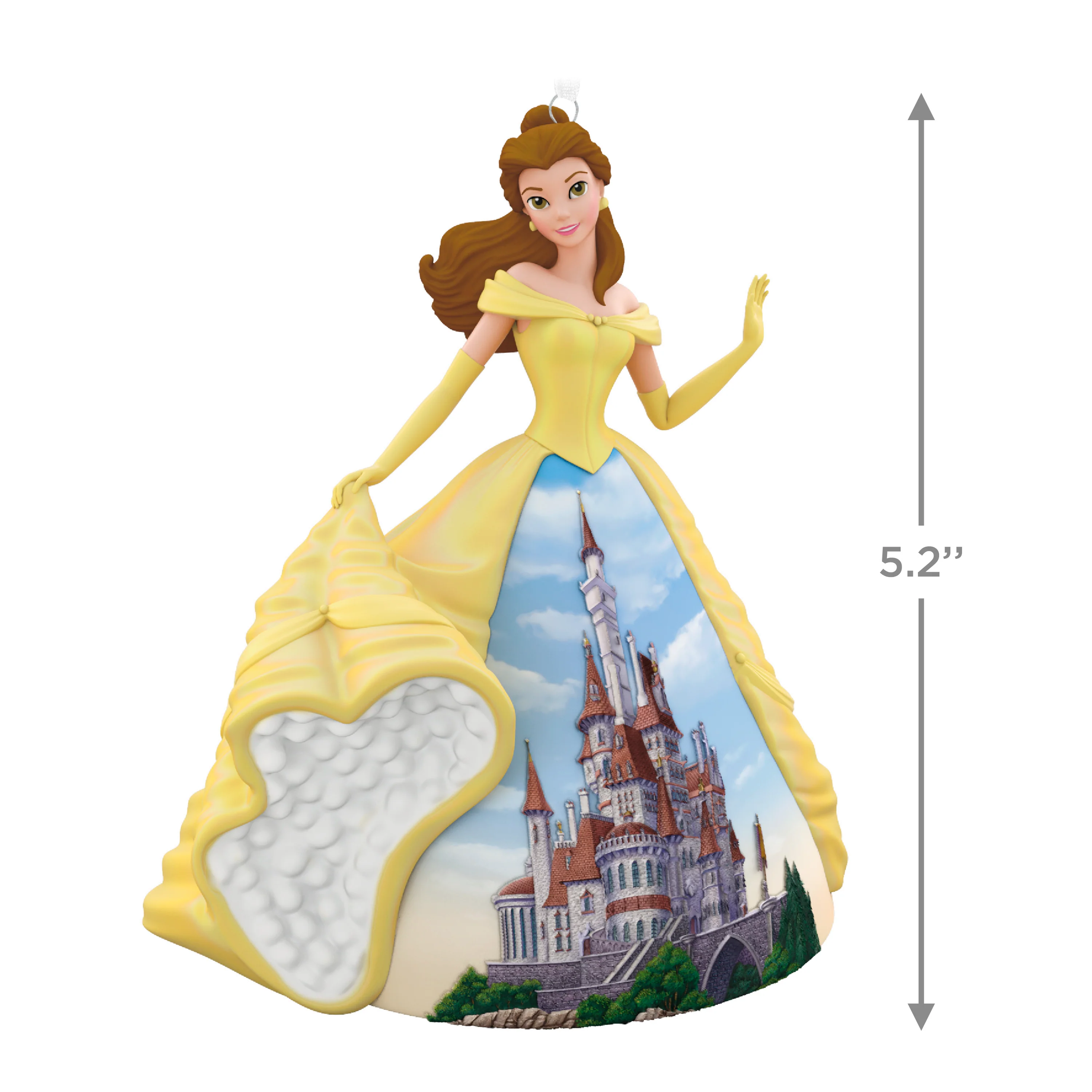 Keepsake Disney Ornament - Beauty & the Beast Belle & Castle Design - Image 5