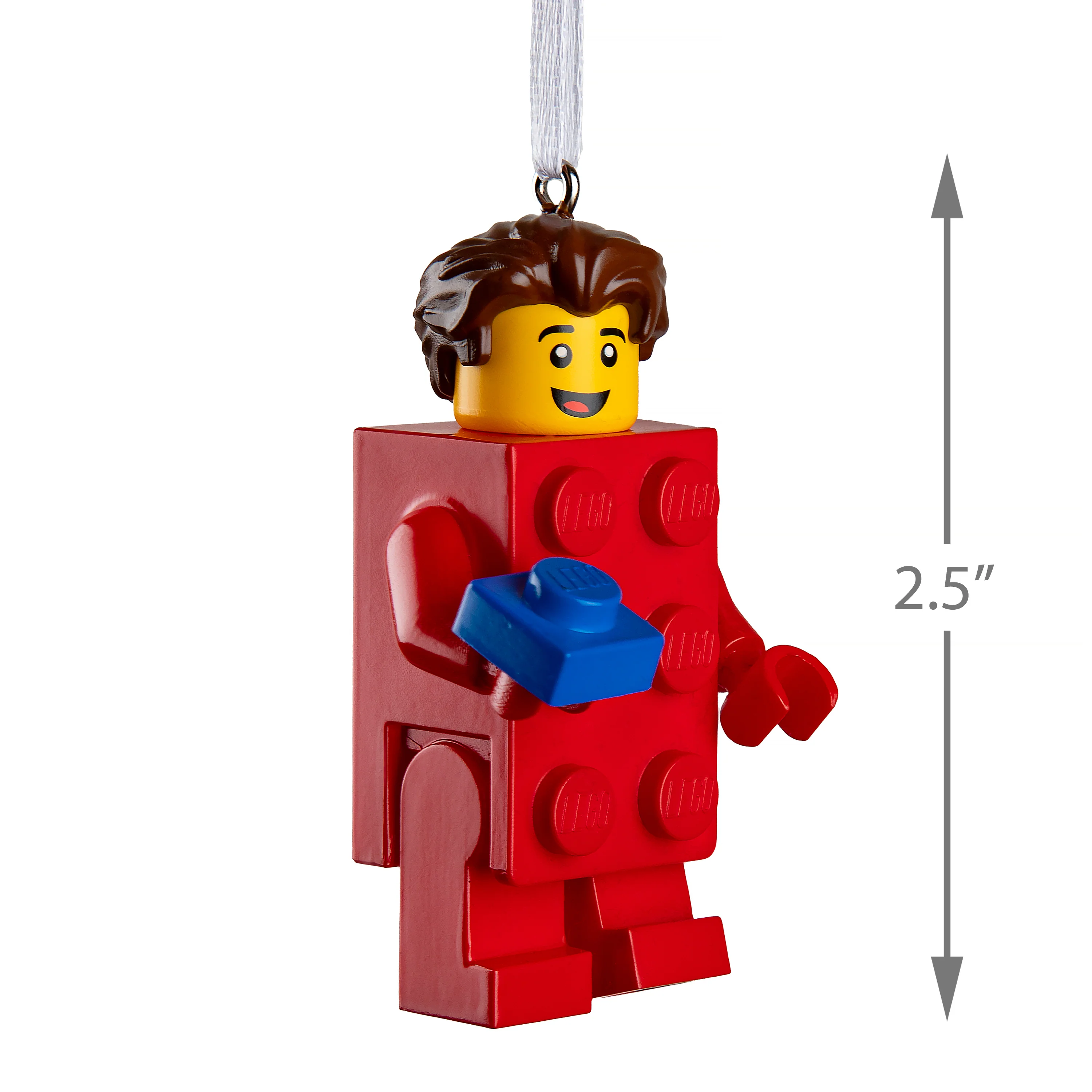 Keepsake LEGO® Ornament - Brick Suit Boy Minifigure Design - Image 4
