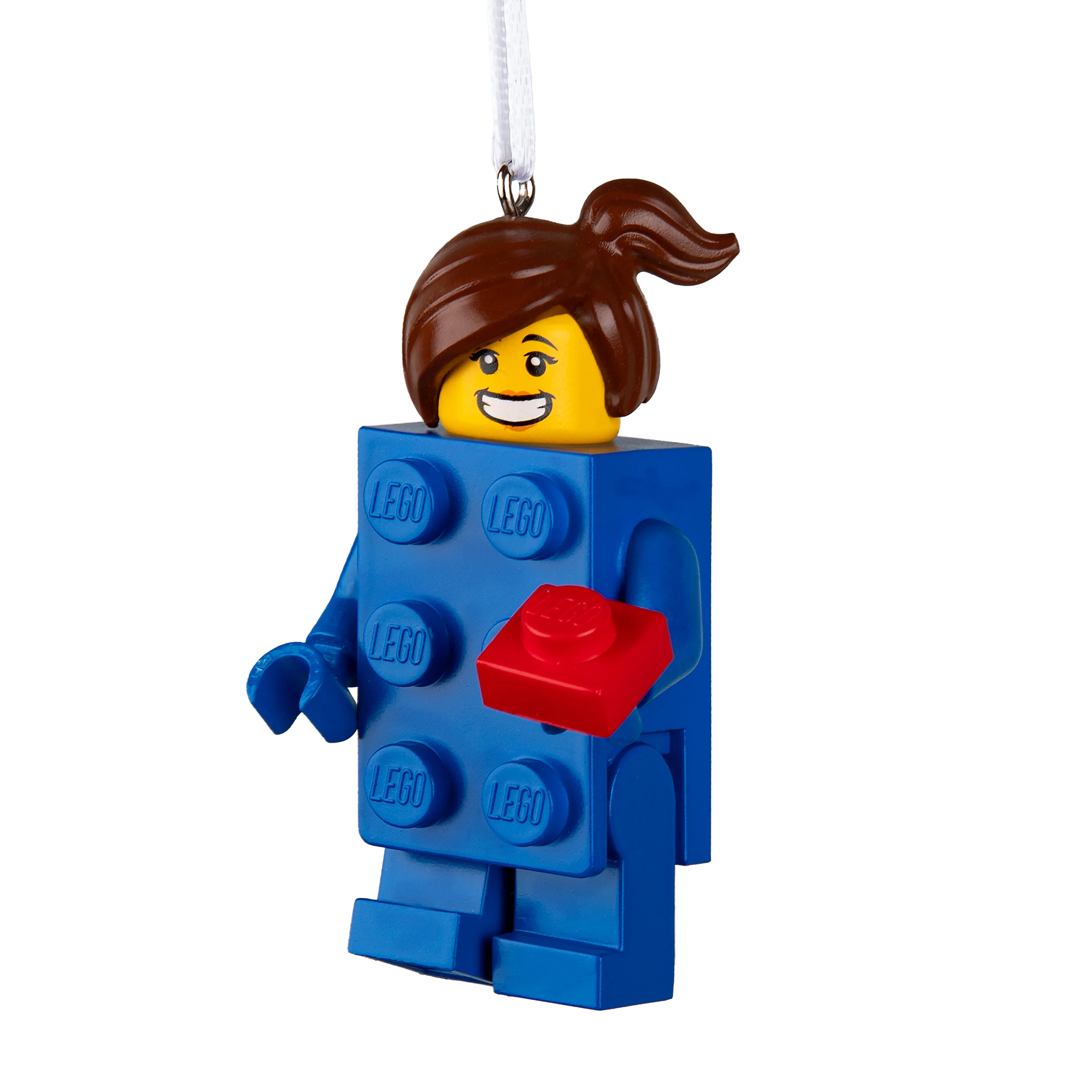 Keepsake LEGO® Ornament - Brick Suit Girl Minifigure Design