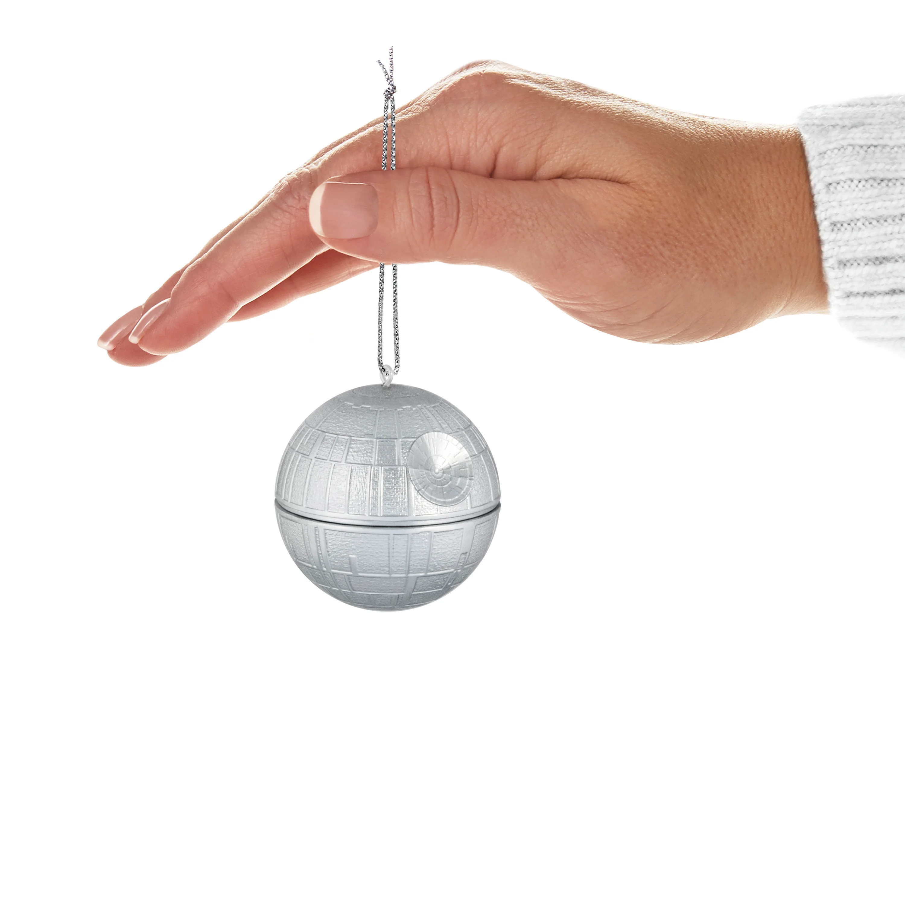 Mini Keepsake Star Wars™ Hanging Ornament - Death Star - Image 2