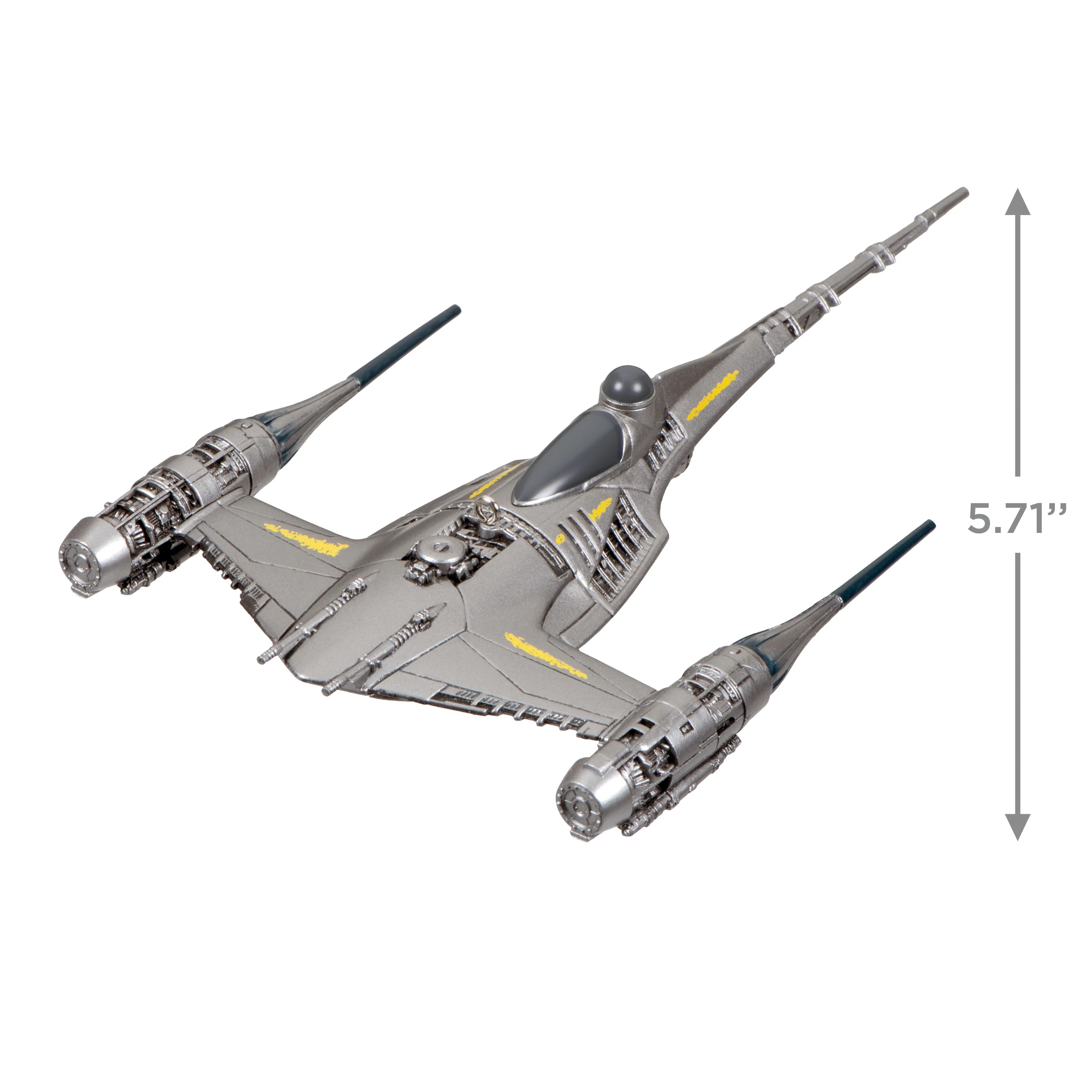 Keepsake The Mandalorian™ Ornament - N-1 Starfighter Design - Image 3