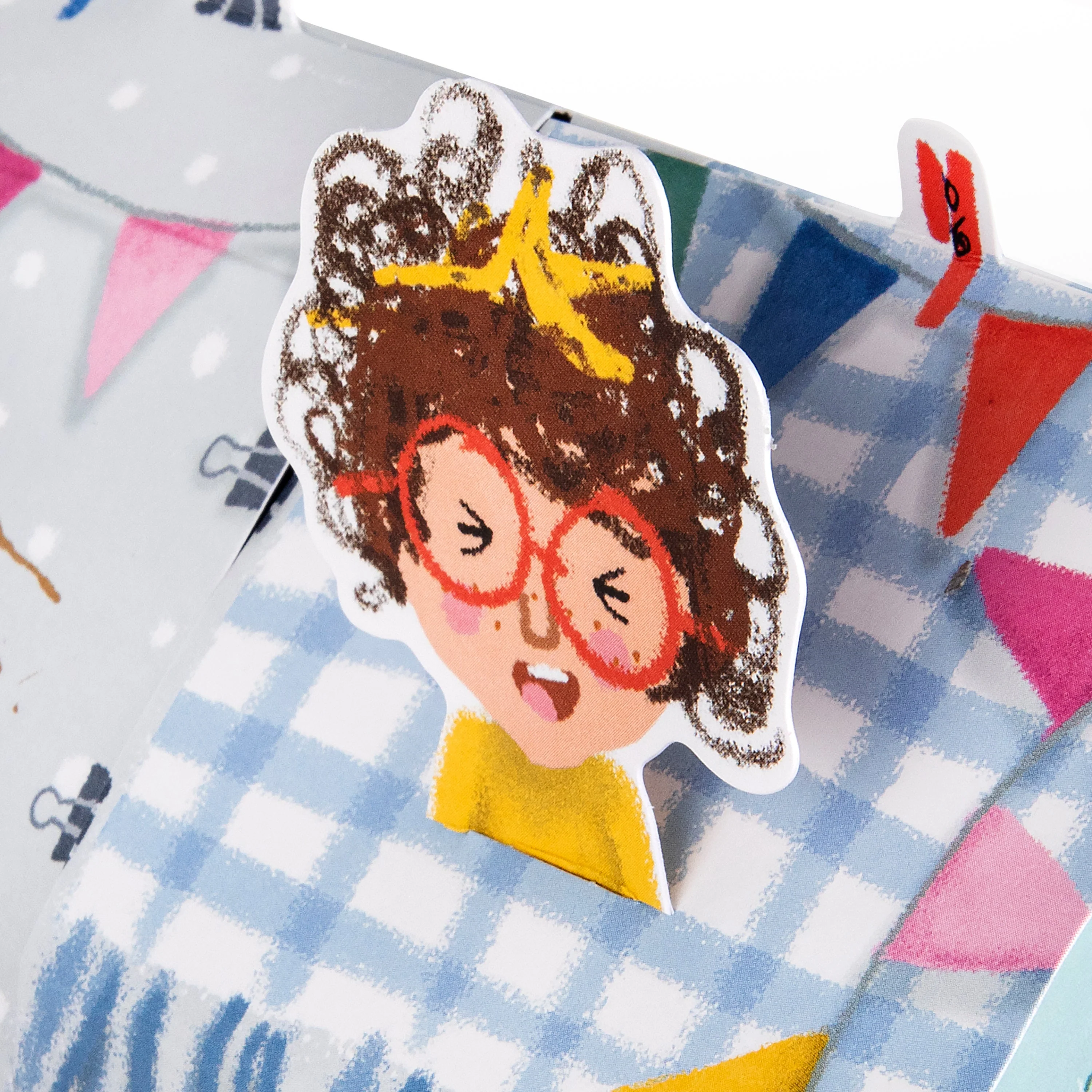 Kids Birthday Card - 3D & Pop Up Children's Blanket Fort Design - Image 5
