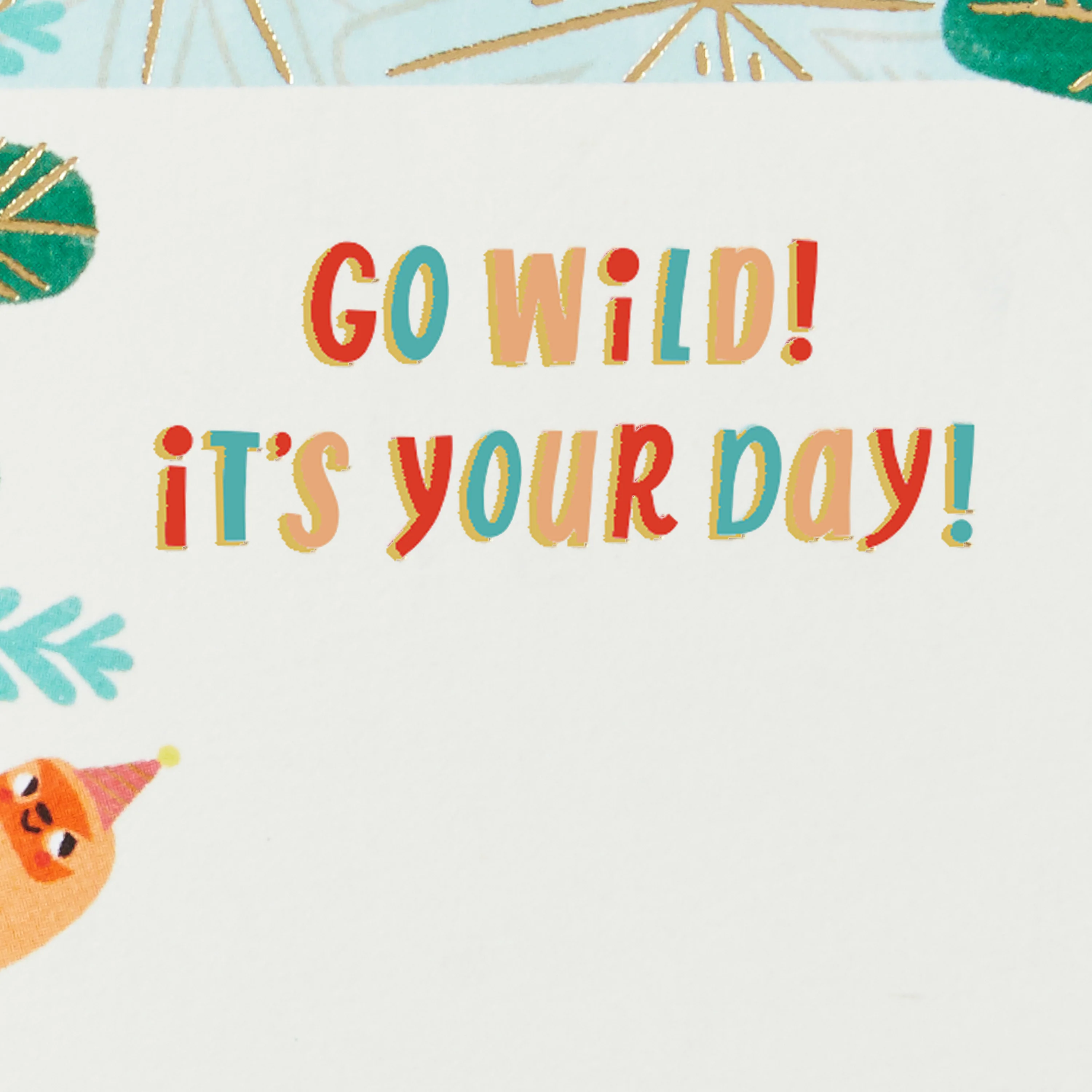 Kids Birthday Card - 3D & Pop-Up Jungle Party Design - Image 5