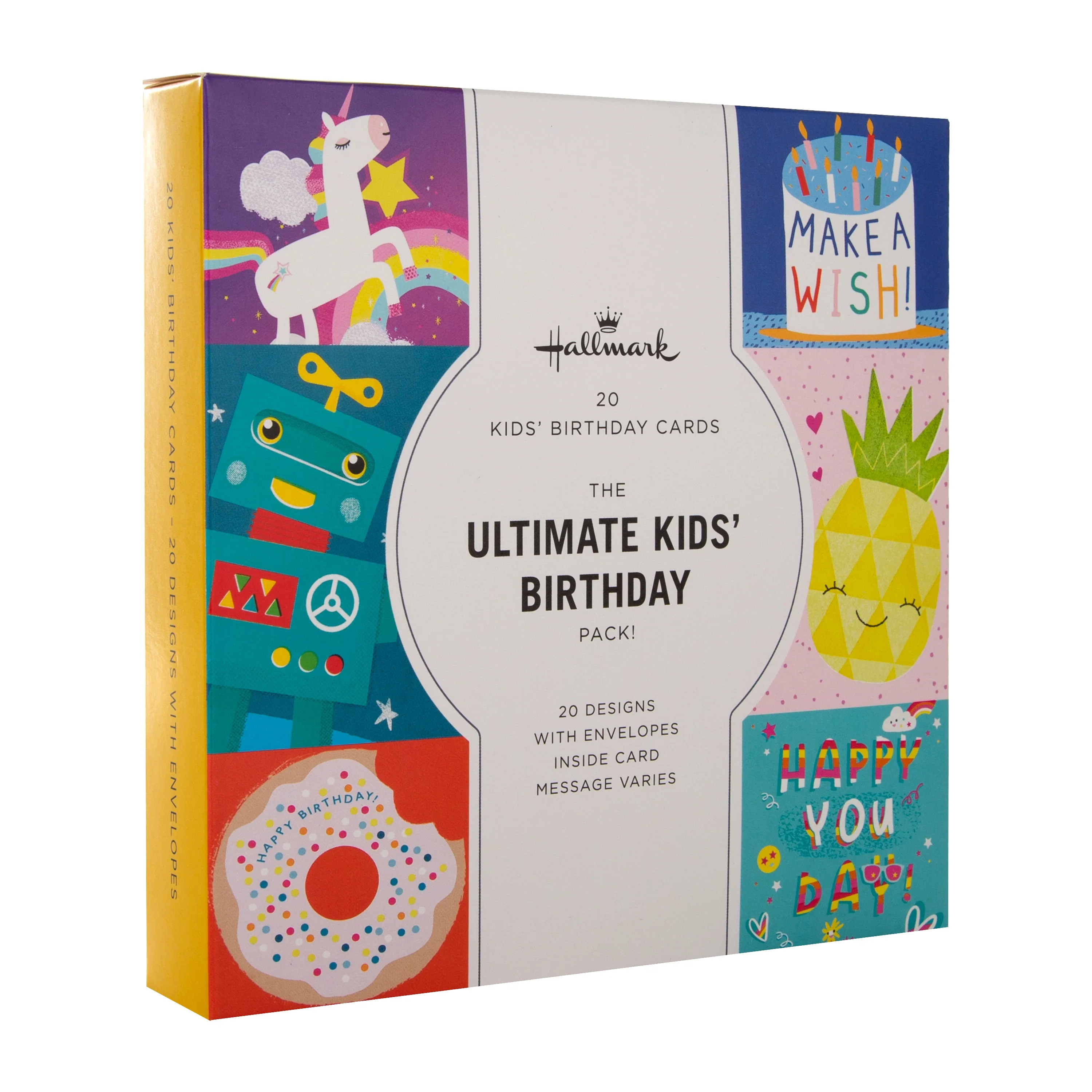 Kids Birthday Cards  - Multipack of 20 in 20 Fun Designs - Image 3