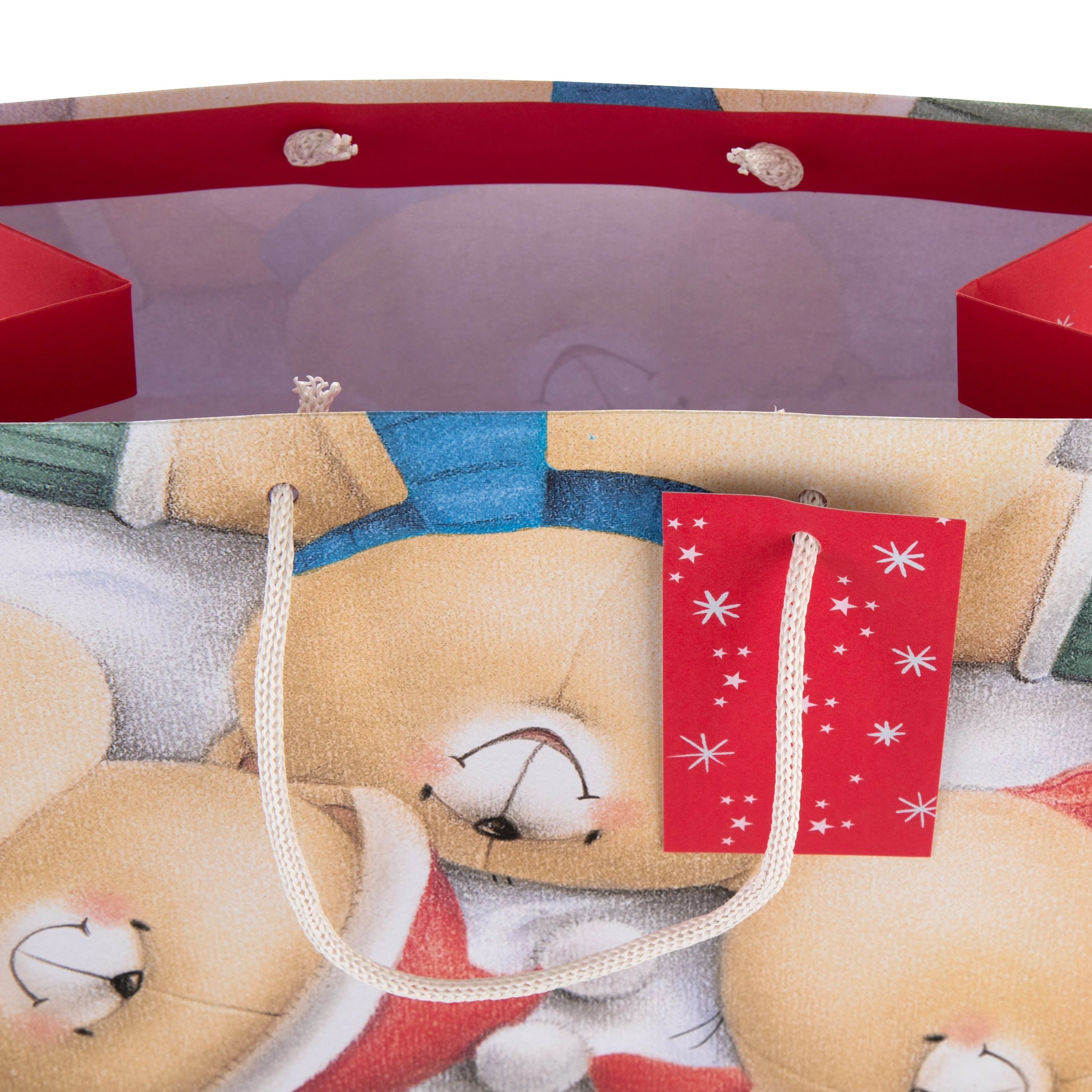 Large Christmas Gift Bags - Pack of 3 Forever Friends Design - Image 6