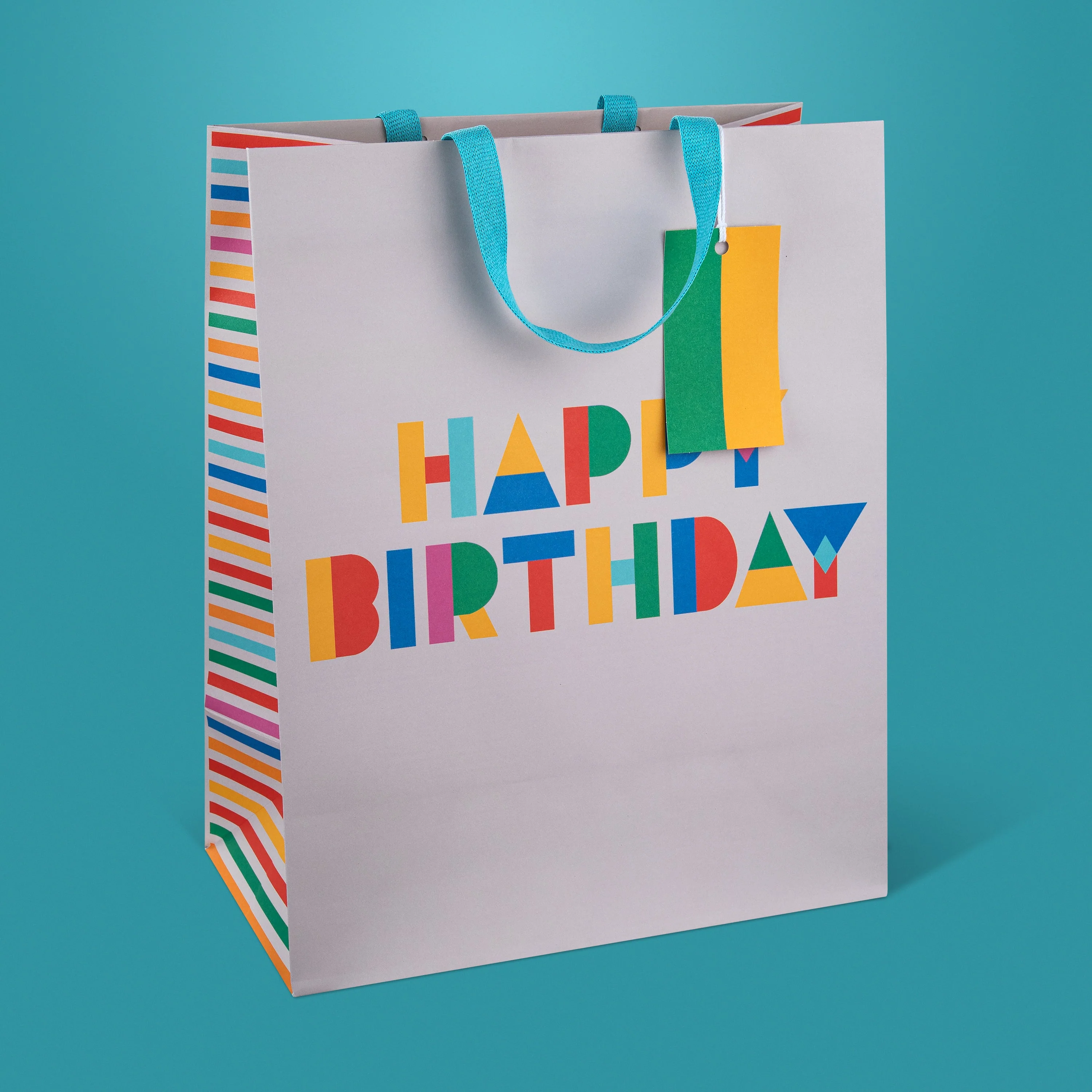 Large Gift Bag Bundle - 3 Pack in 1 Colourful Birthday Design - Image 4