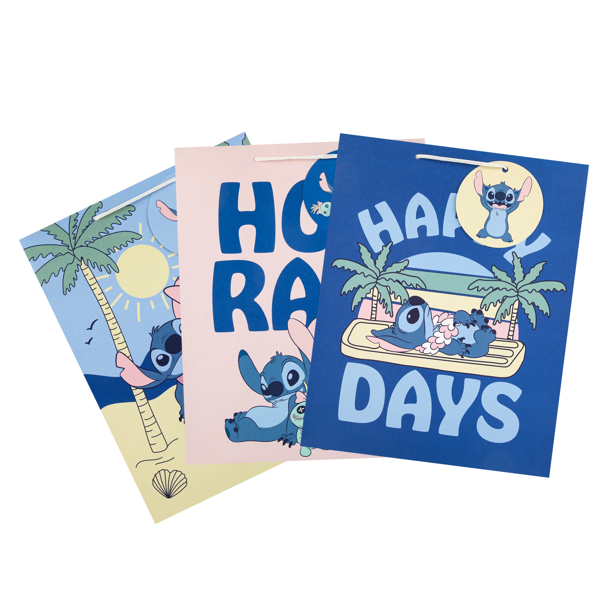 Large Gift Bags - Pack of 3 Disney Lilo & Stitch Design - Image 5