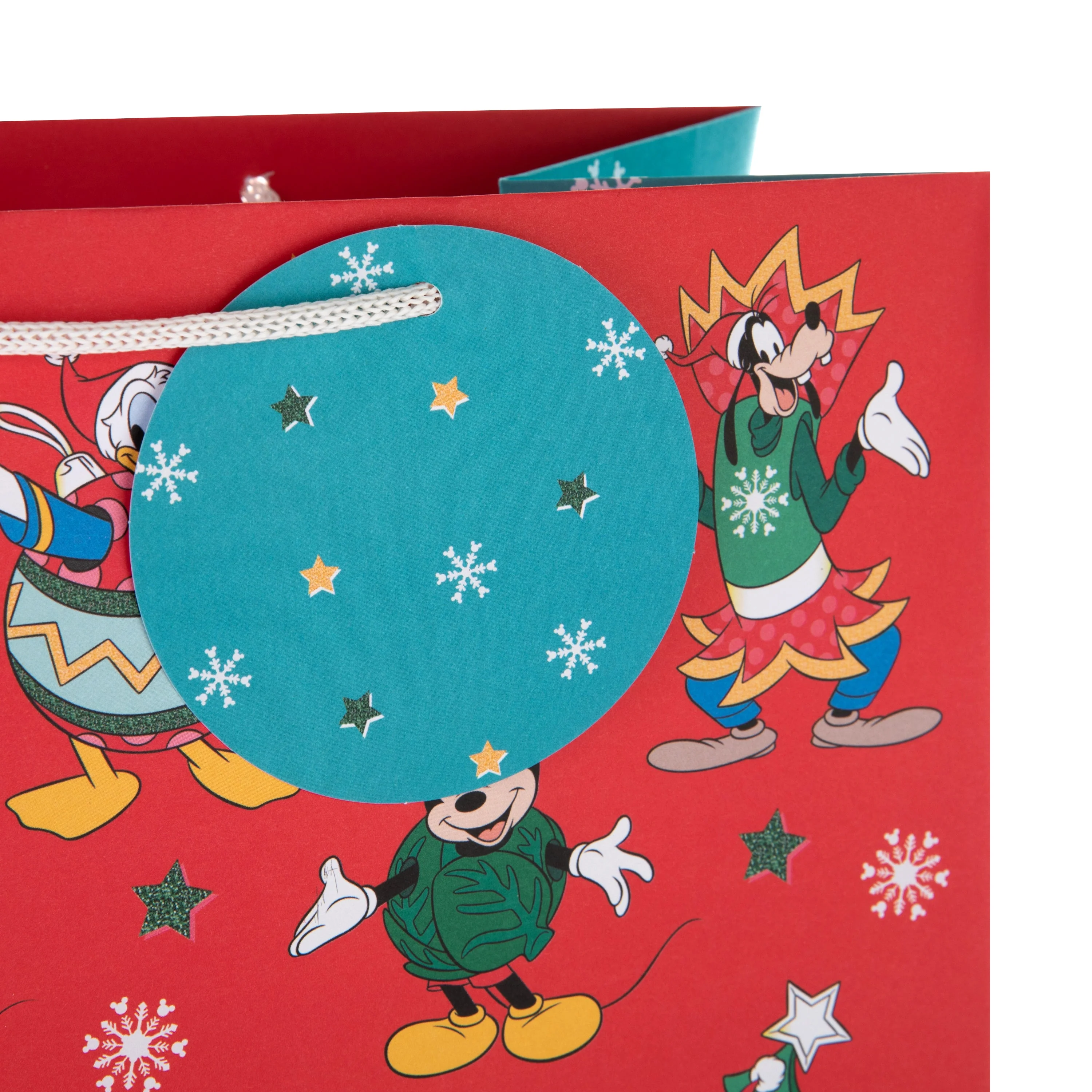 Large Christmas Gift Bags - Pack of 2 Disney, Mickey & Friends Design - Image 5