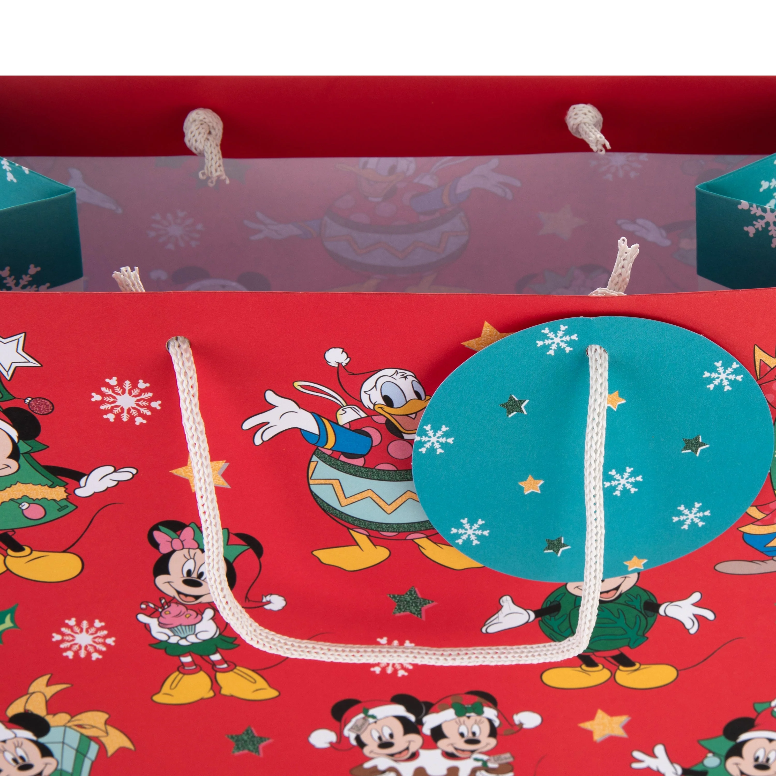 Large Christmas Gift Bags - Pack of 2 Disney, Mickey & Friends Design - Image 6