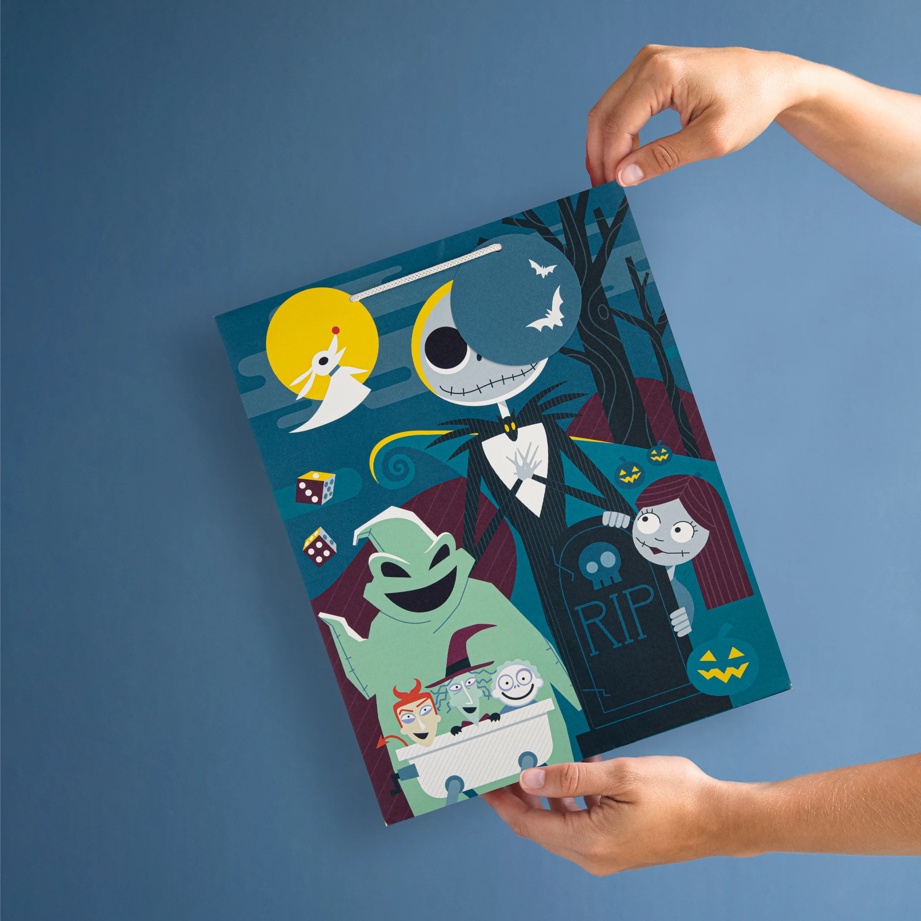 Large Gift Bags - Pack of 3 Disney The Nightmare Before Christmas Design - Image 2