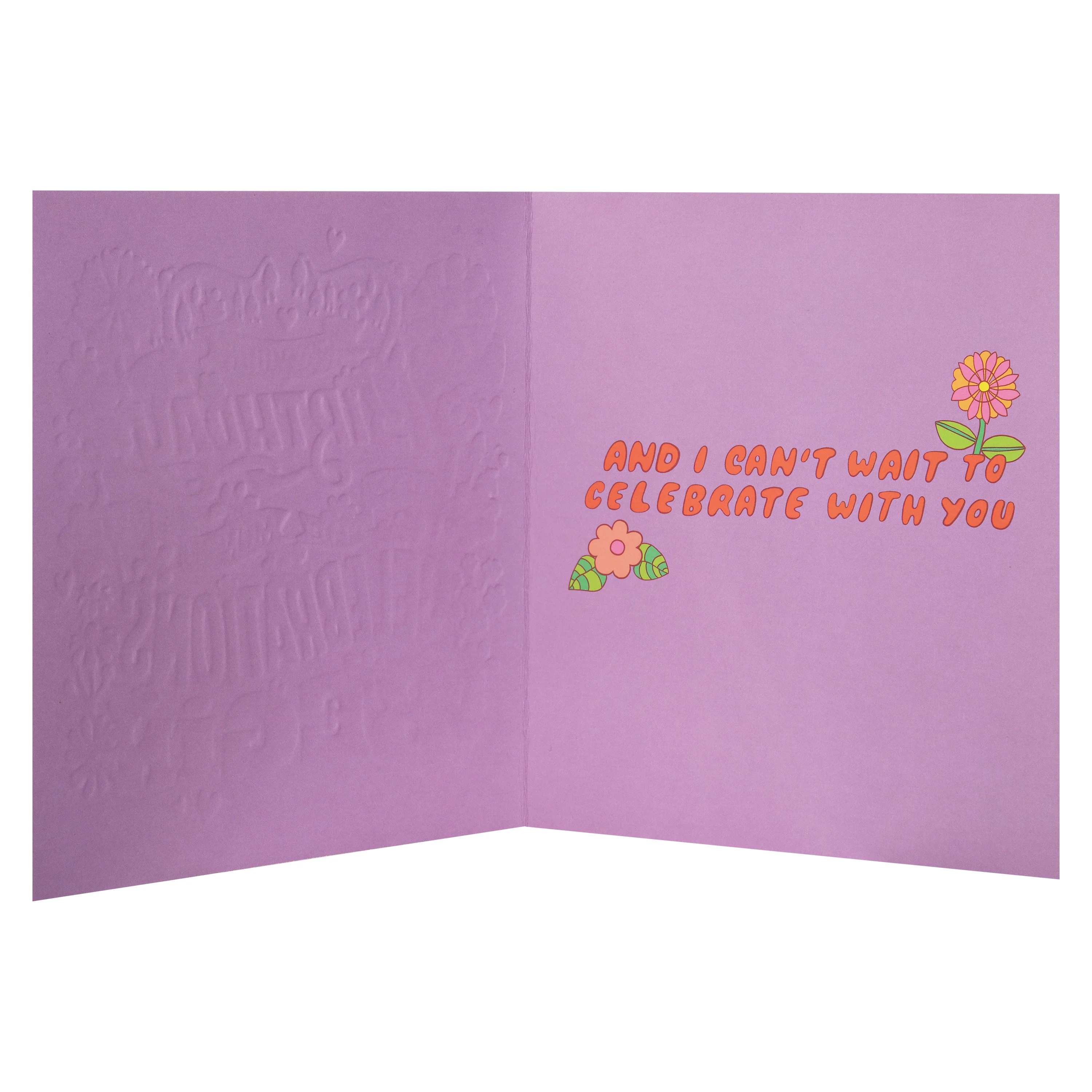 Liz Harry Design 'Month Long Celebrations' Contemporary Birthday Card - Image 2