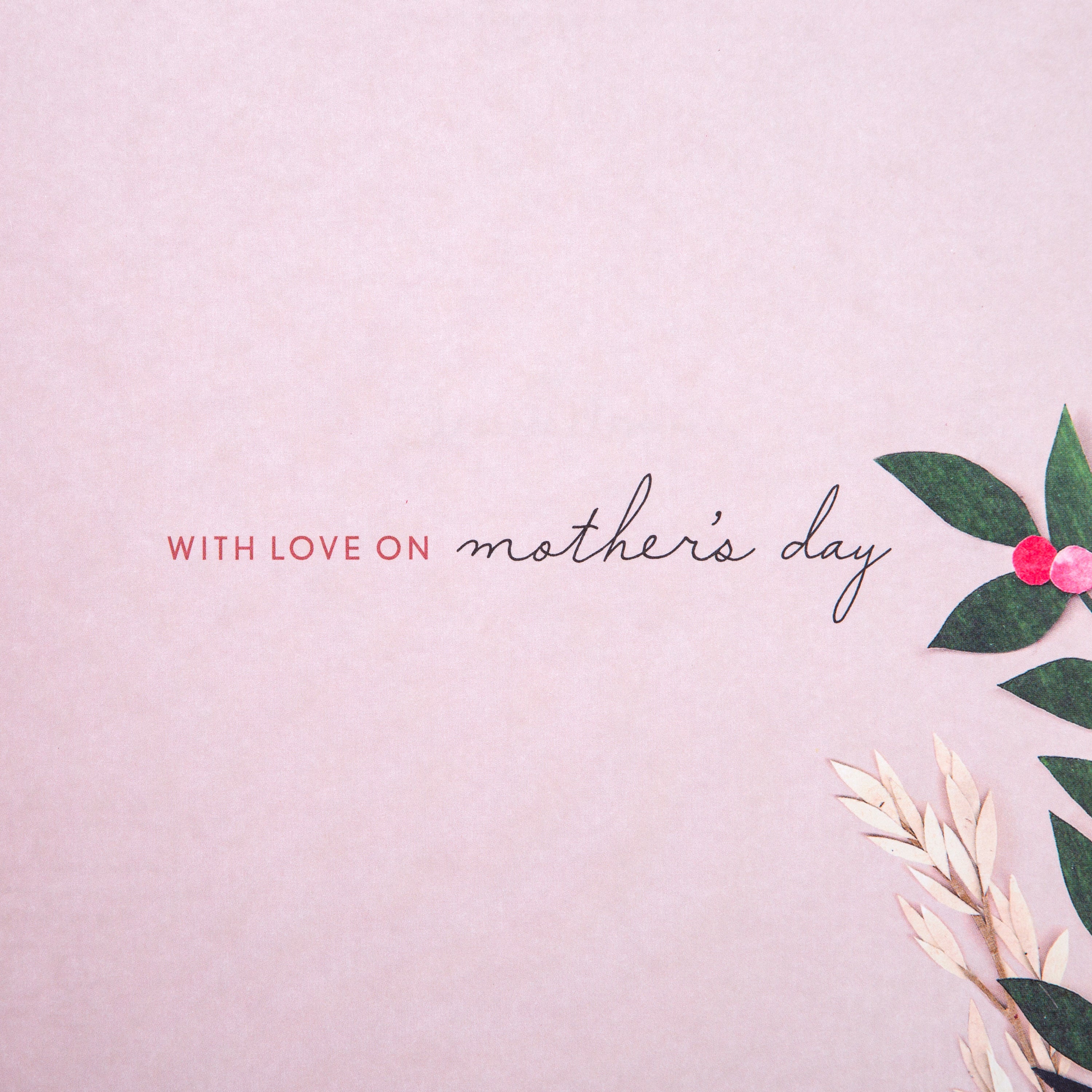 Luxury Boxed Mother's Day Card for Grandma - Floral Design with Flower Keepsake & Gift Box - Image 4