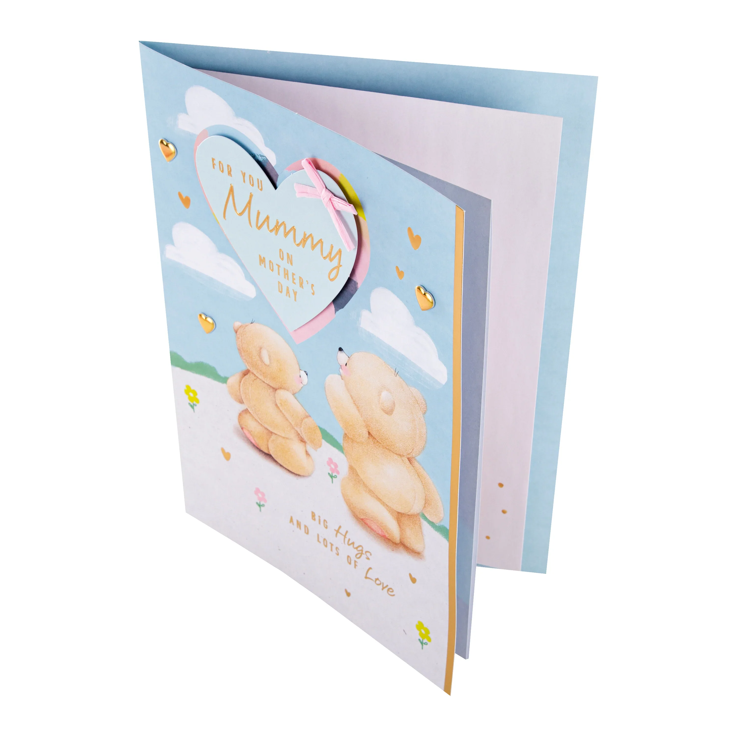 Luxury Boxed Mother's Day Card for Mummy - Cute Forever Friends Design & Gift Box - Image 6