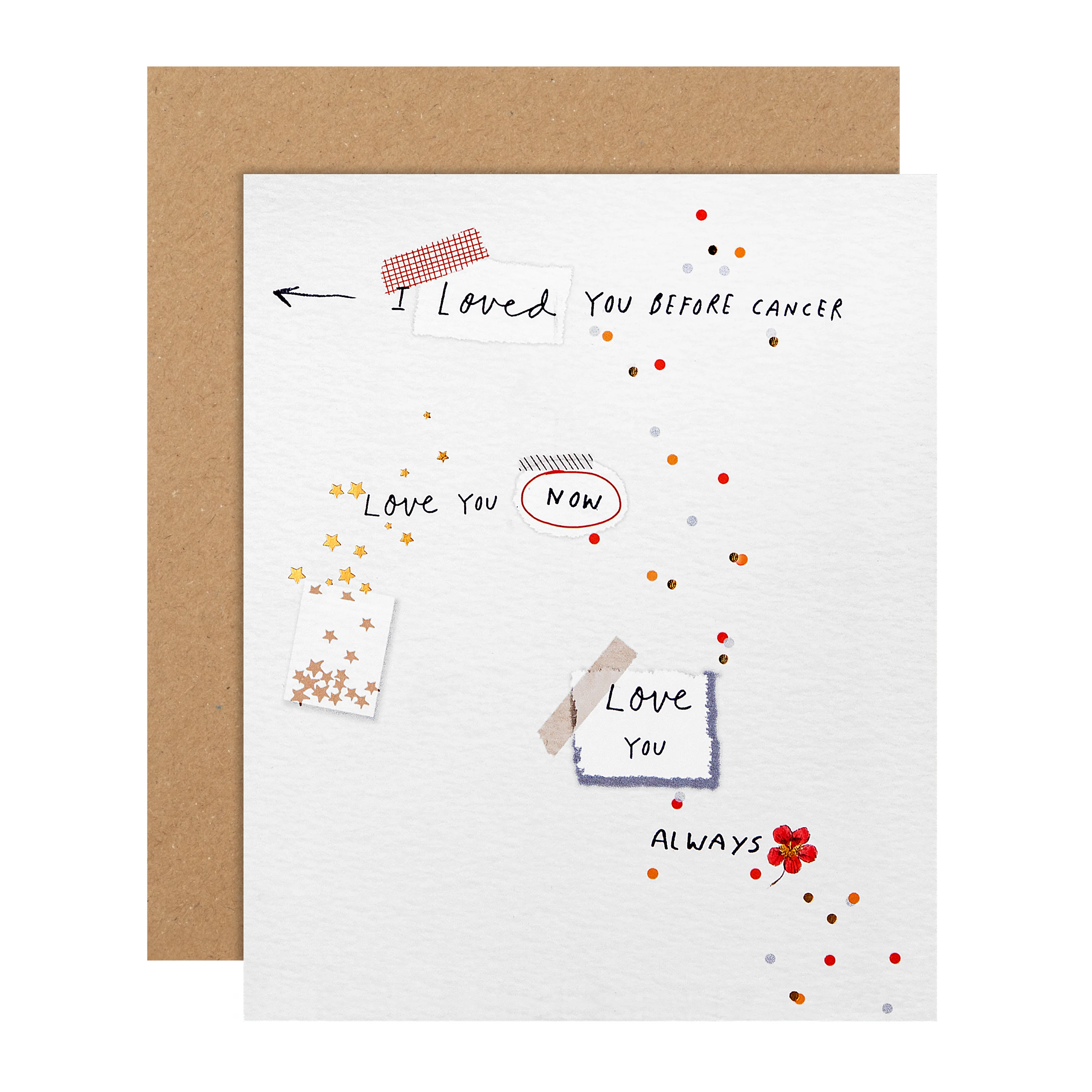 Maggie's - Cancer Diagnosis Charity Card - I Loved You Before Design