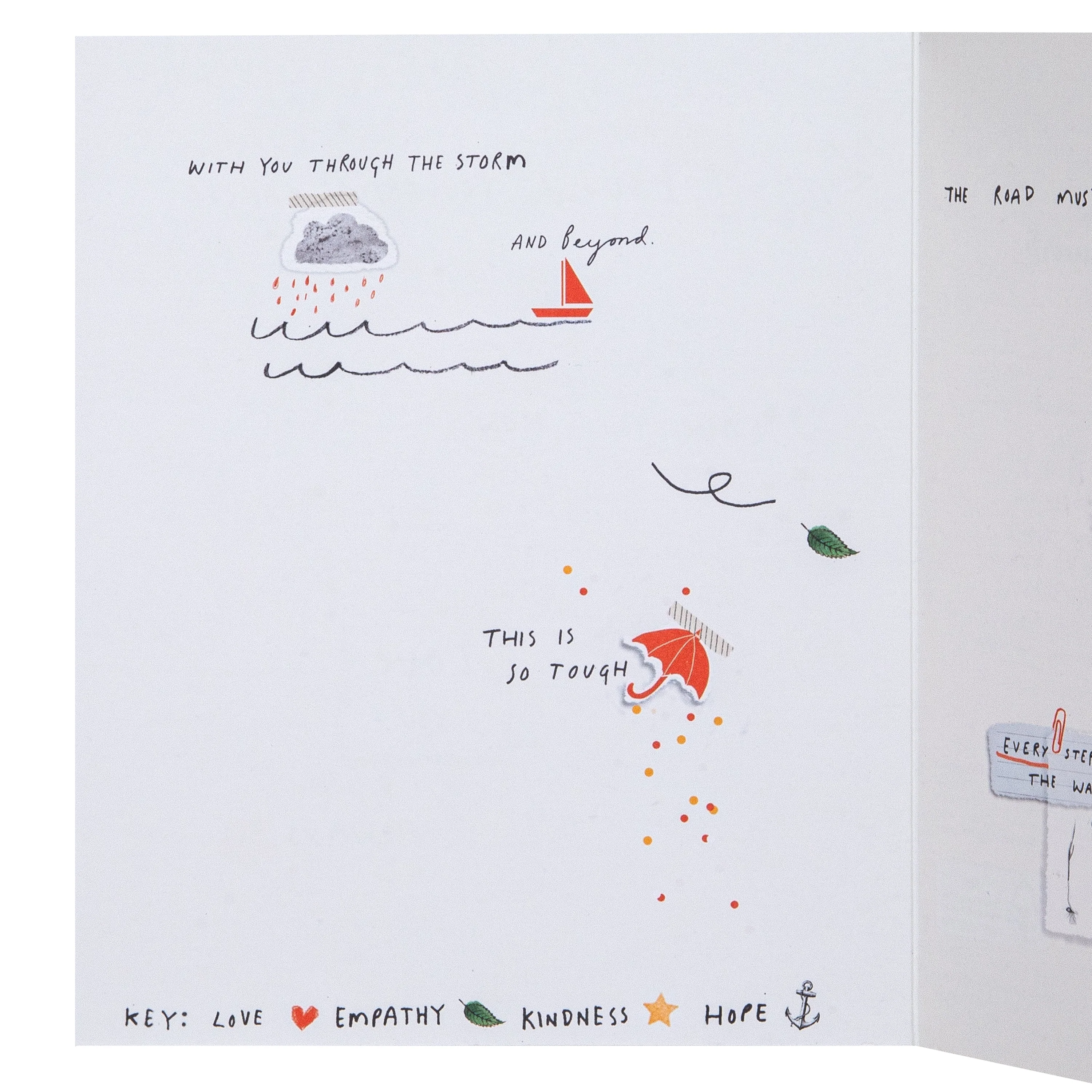 Maggie's - Cancer Diagnosis Charity Card - I Loved You Before Design - Image 3