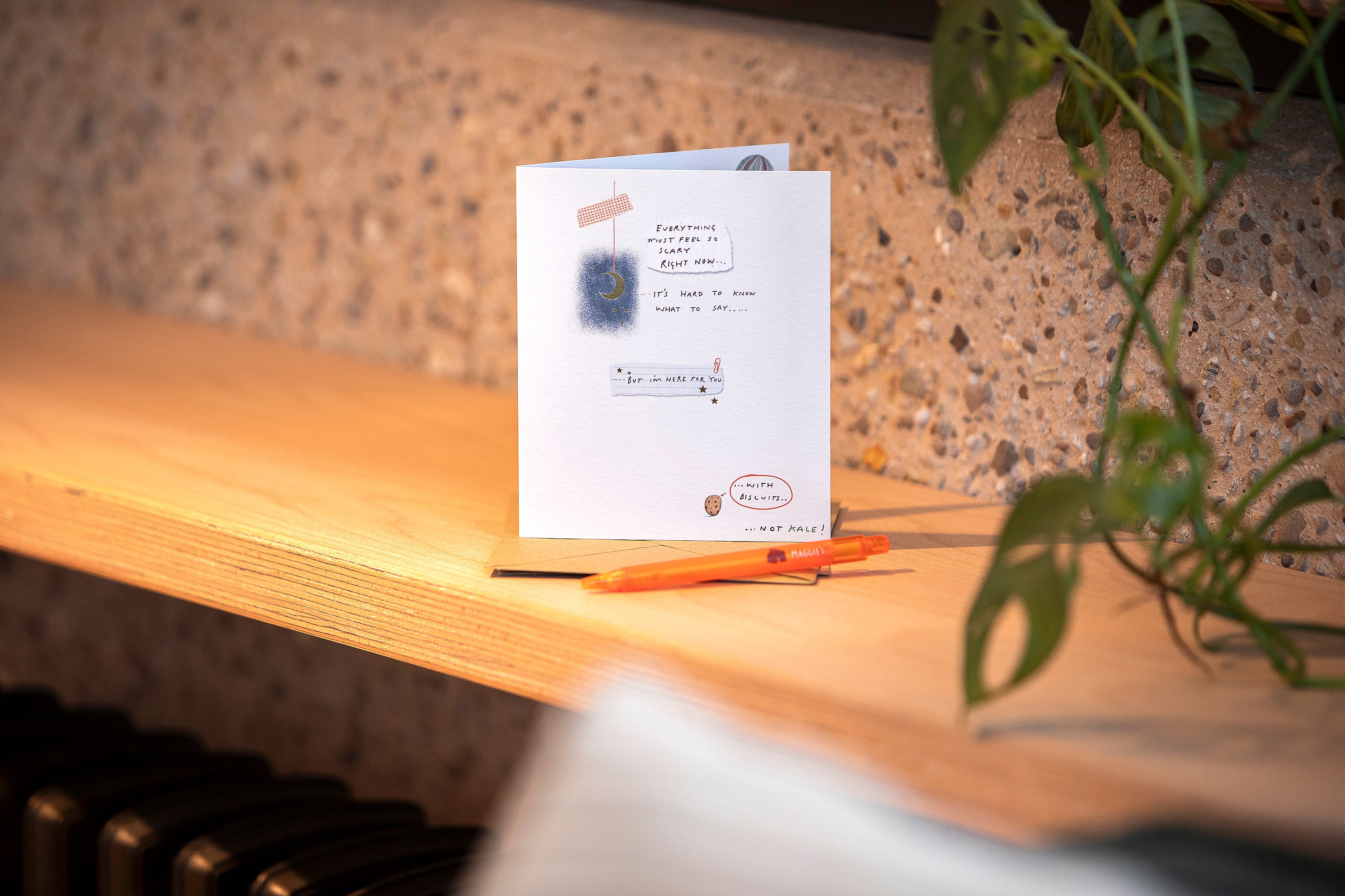 Maggie's - Cancer Diagnosis Charity Card - I'm Here For You Design - Image 2