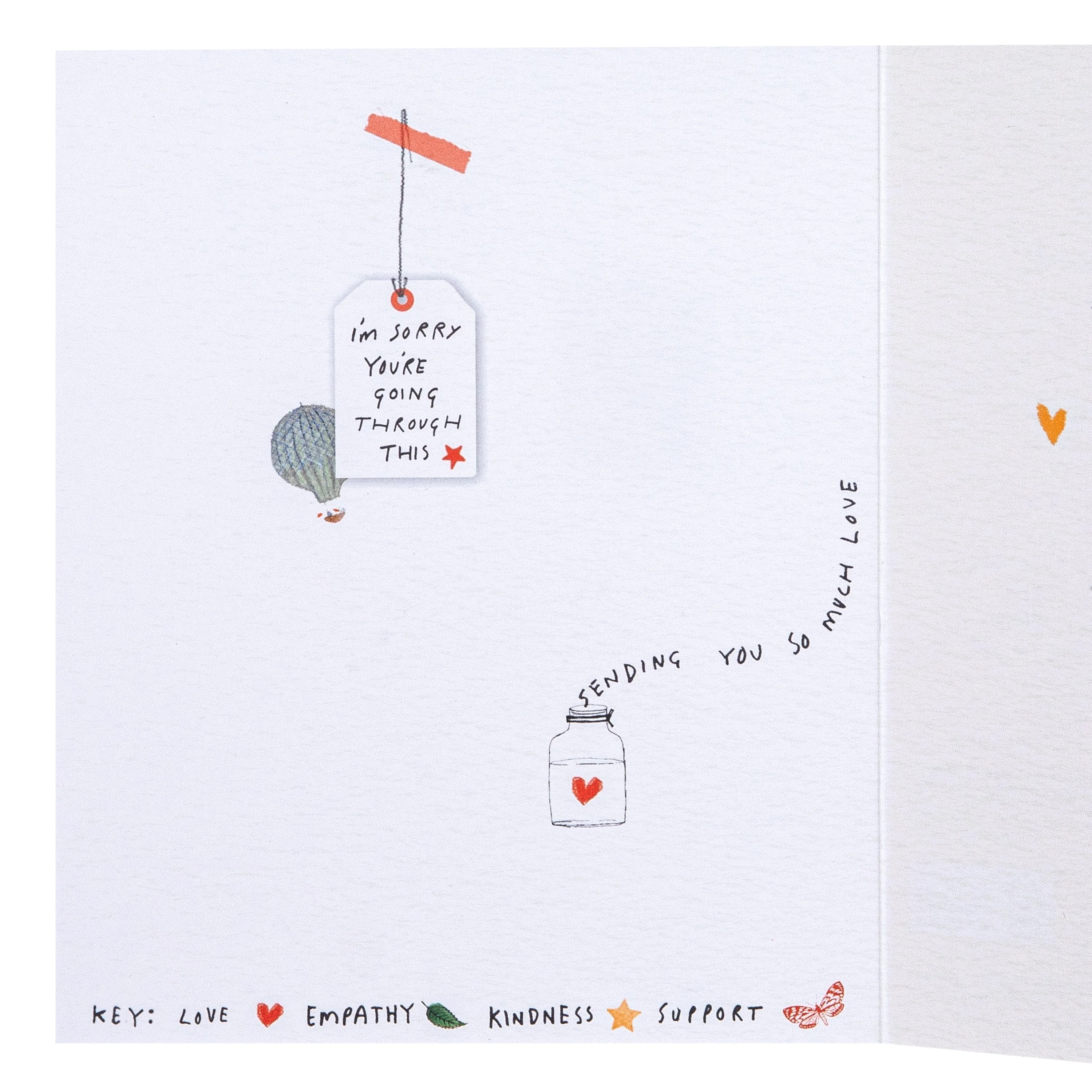 Maggie's - Cancer Diagnosis Charity Card - I'm Here For You Design - Image 4