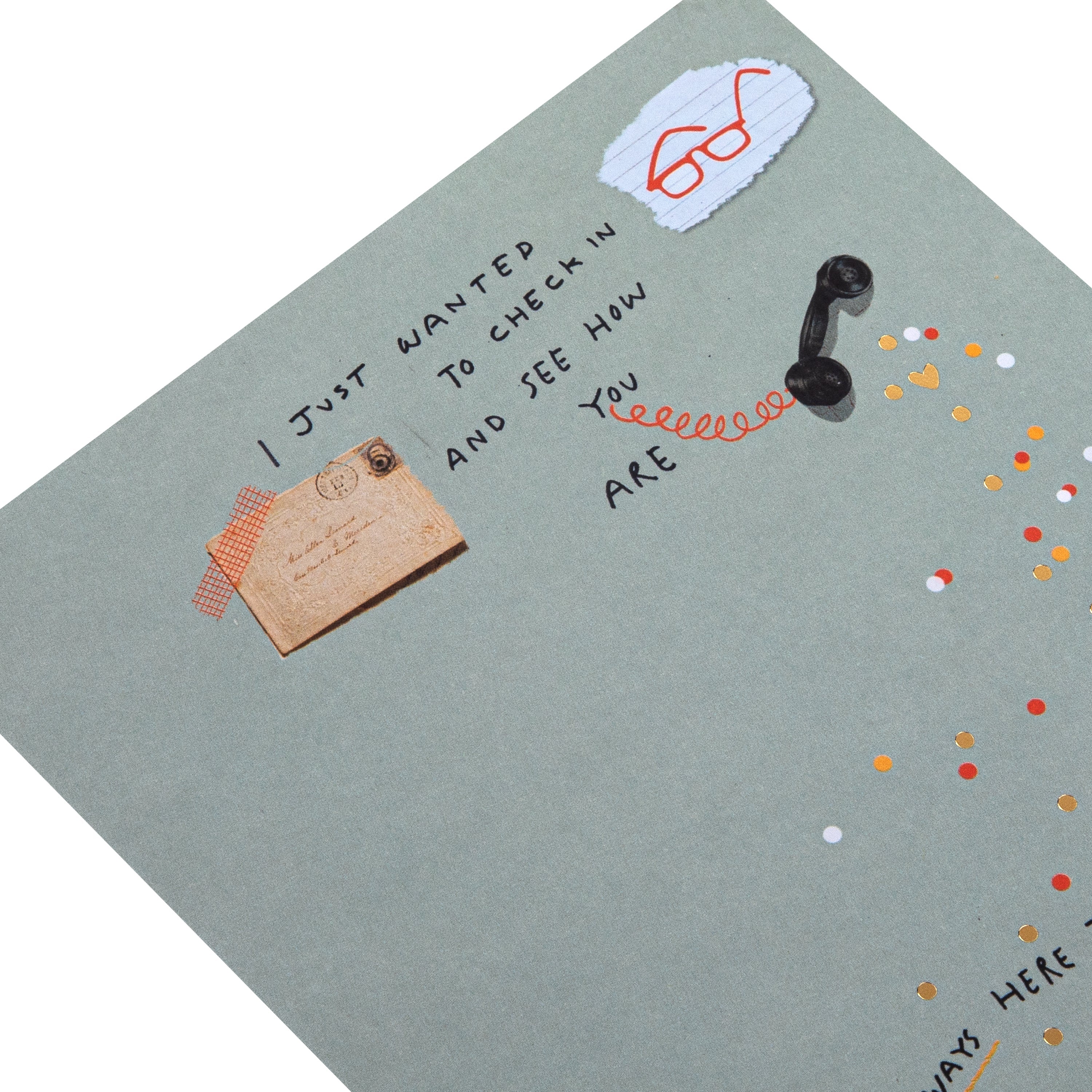 Maggie's - Cancer Treatment Charity Card - Just Checking In Design - Image 7