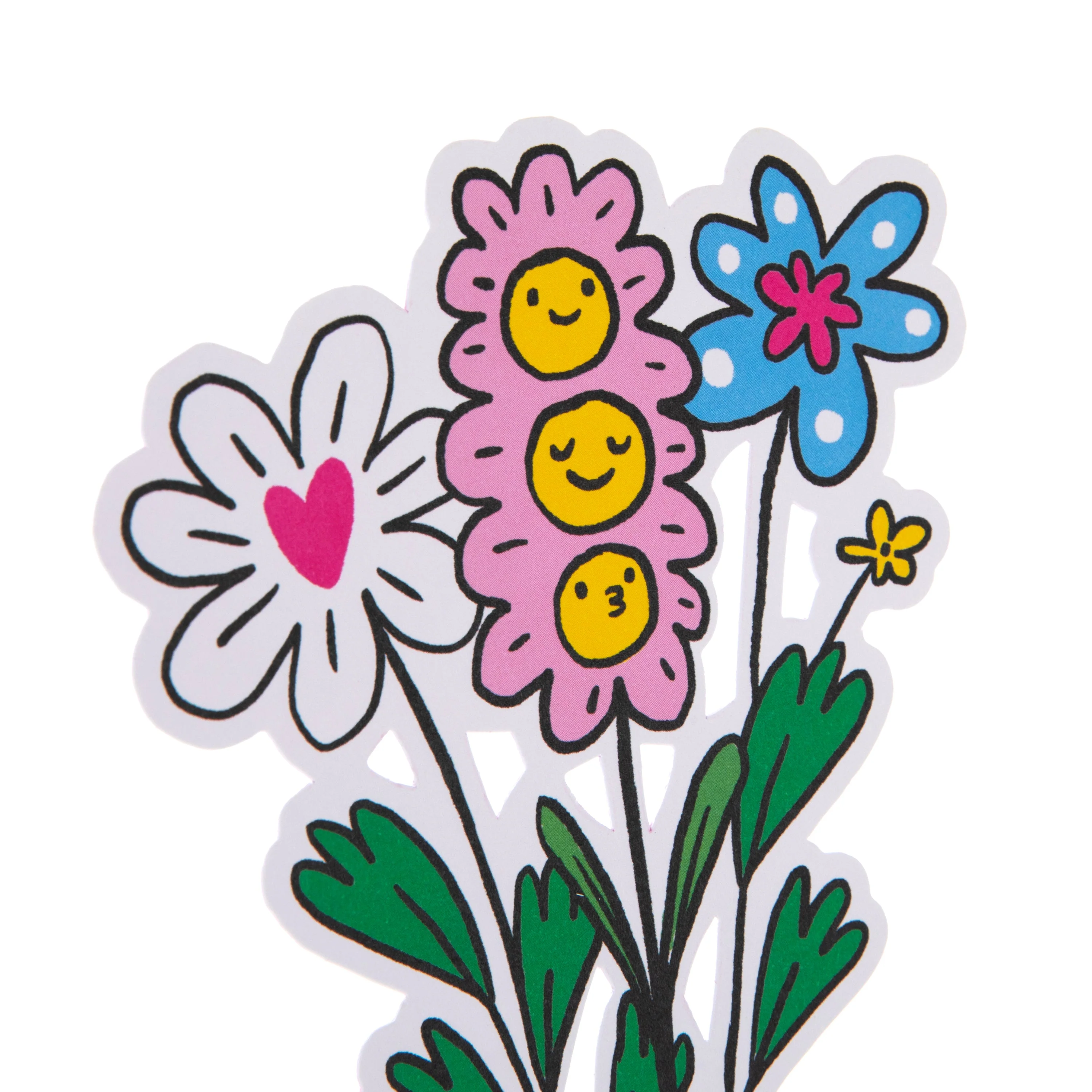 Magical Botanicals Paper Flowers - 'Delights' - Die Cut Blue Spots Design - Image 5