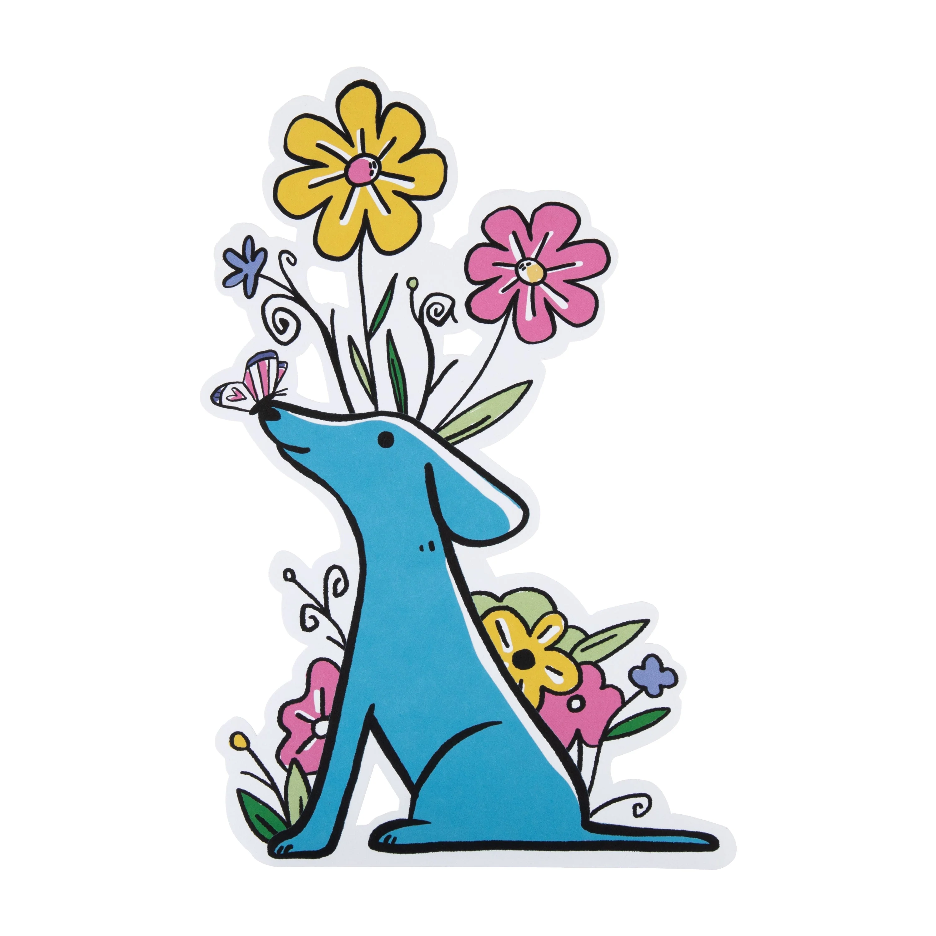 Magical Botanicals Paper Flowers - 'Delights' - Die Cut Dog Design - Image 4