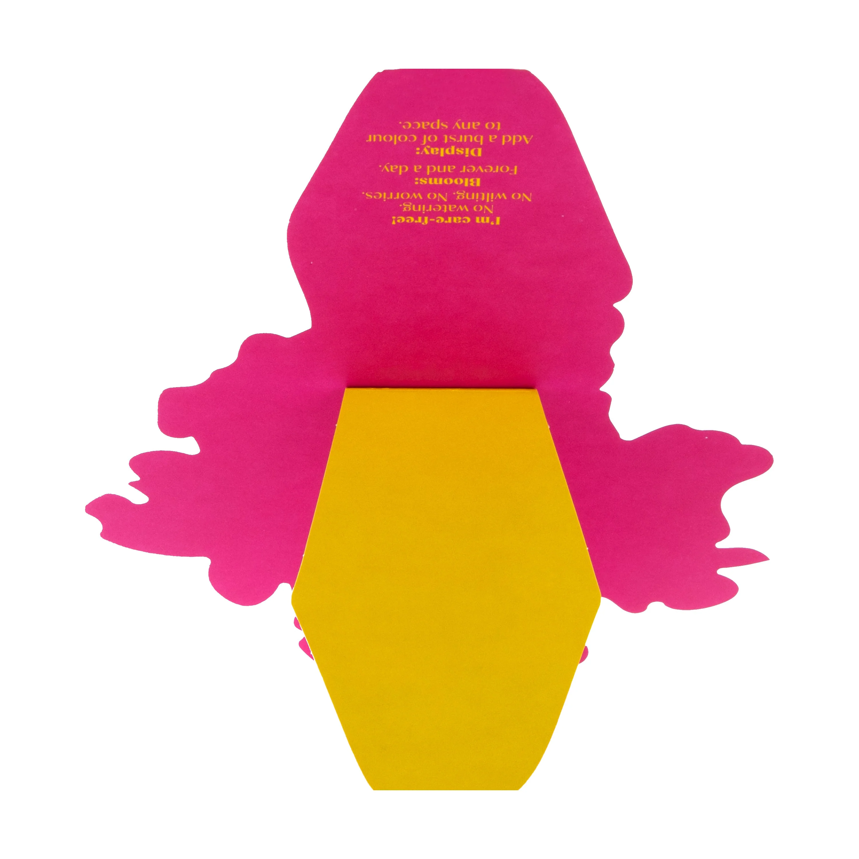 Magical Botanicals Paper Flowers 'Delights' - Die Cut Purple Vase - Image 6