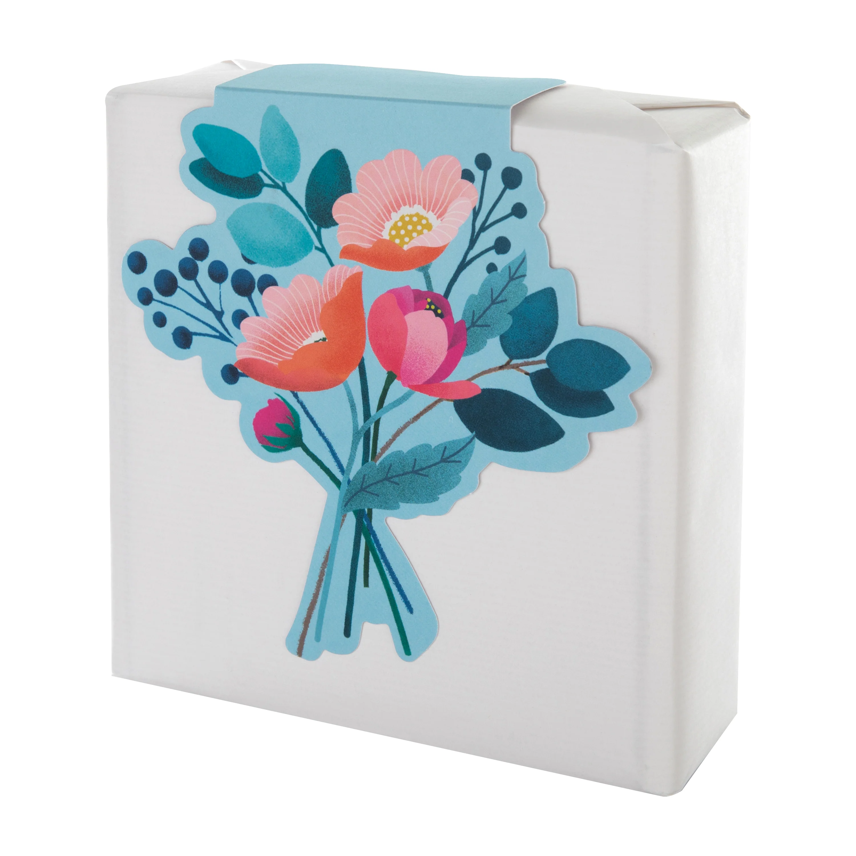 Magical Botanicals Paper Flowers 'Flourishes' - Pack of 3 Gift Accessories in Vibrant Design - Image 5